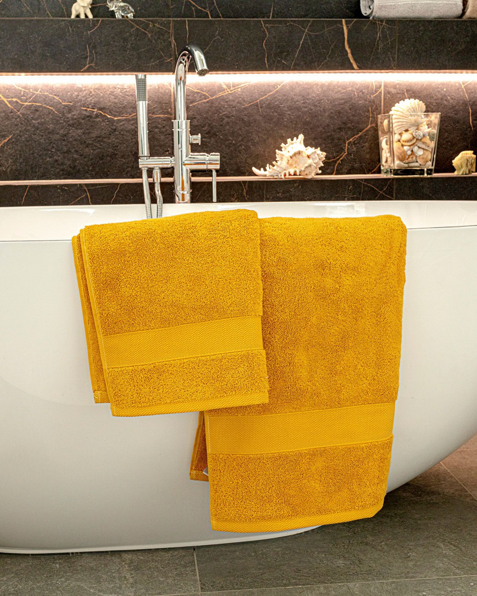 Towel 50 x 90 cm yellow (hover)