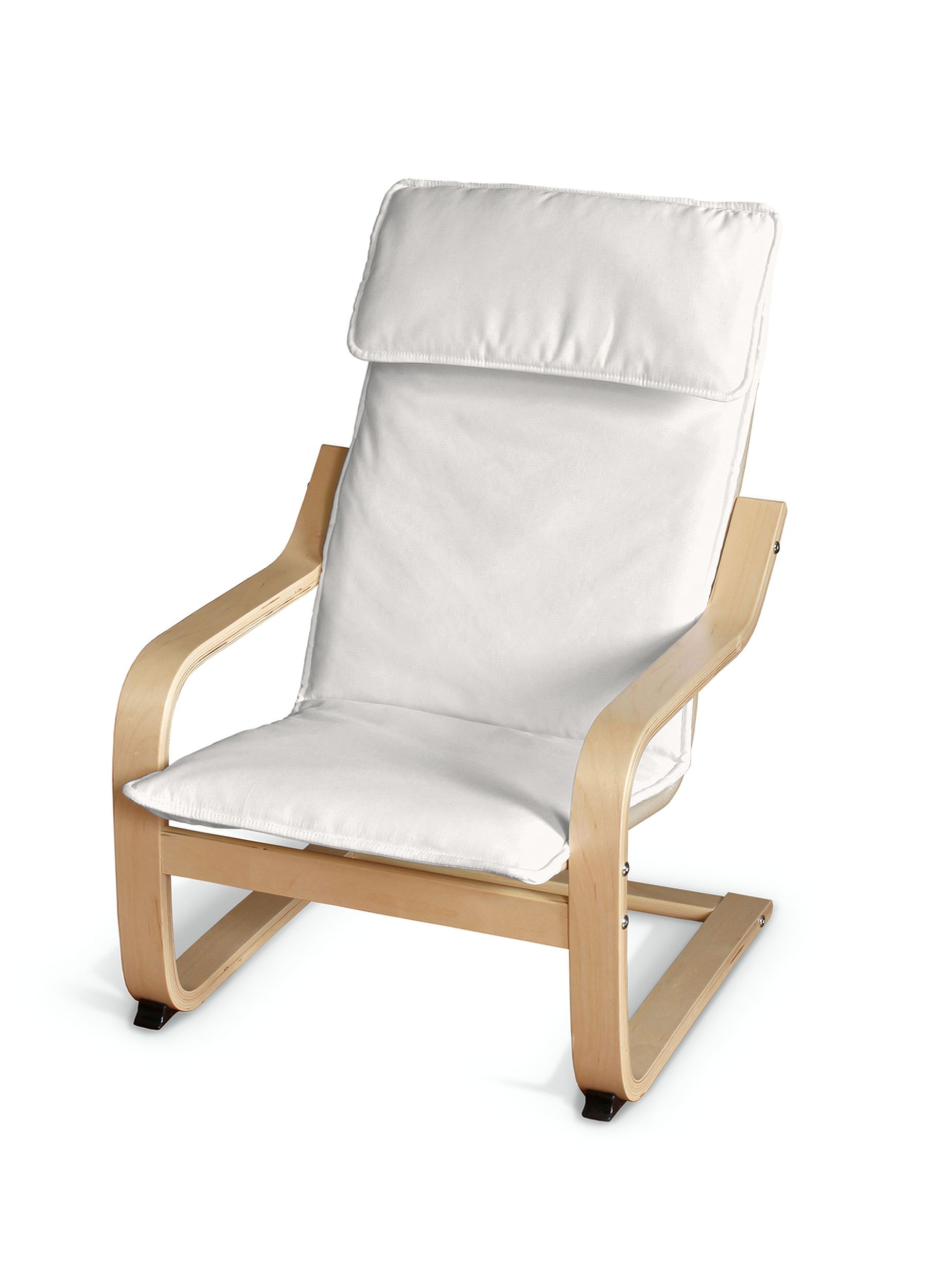 Poäng children's armchair cushion + cover colour white