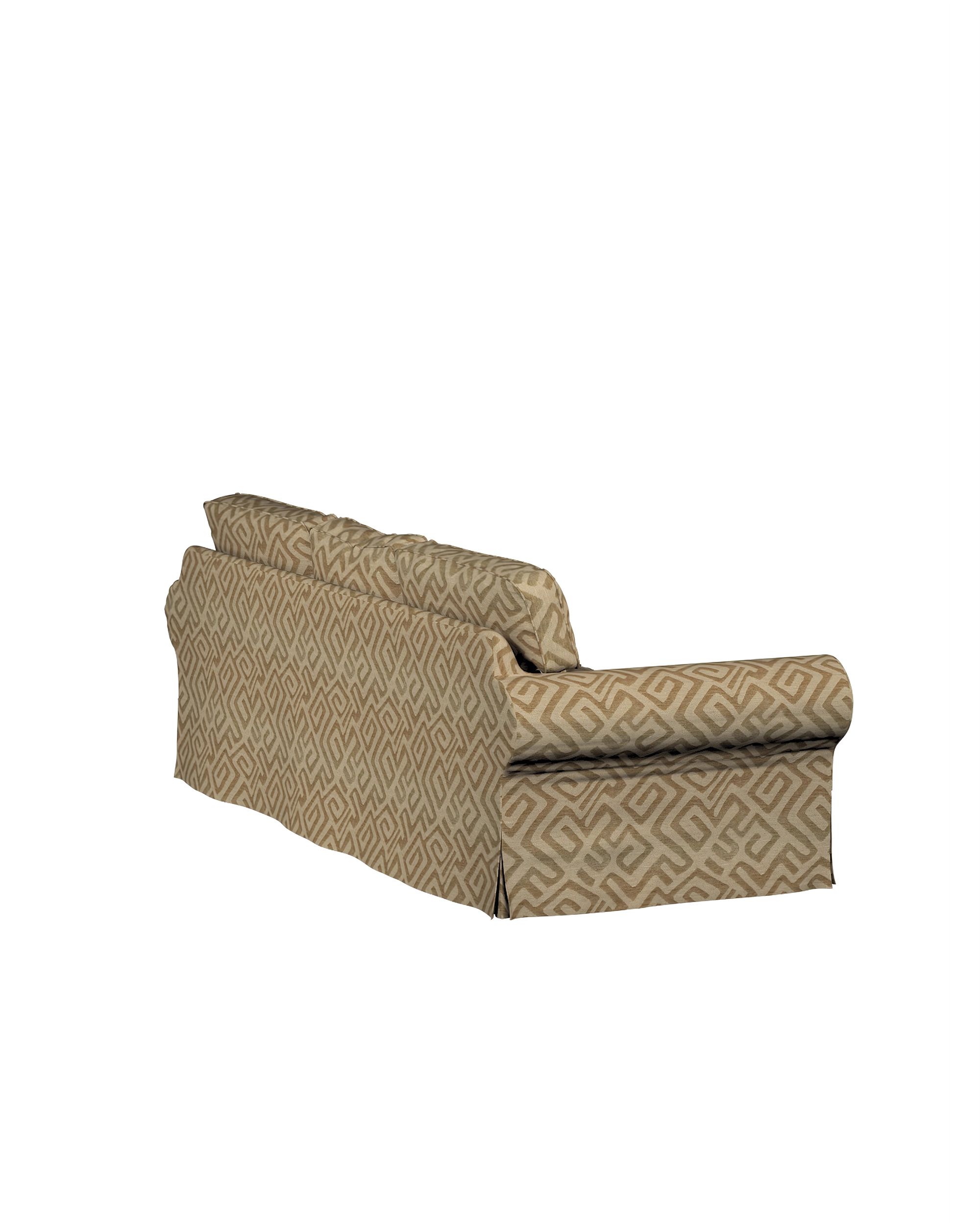 Ektorp 3-seater sofa bed cover (for model on sale in Ikea since 2013) colour beige fabric structured, patterned (hover)