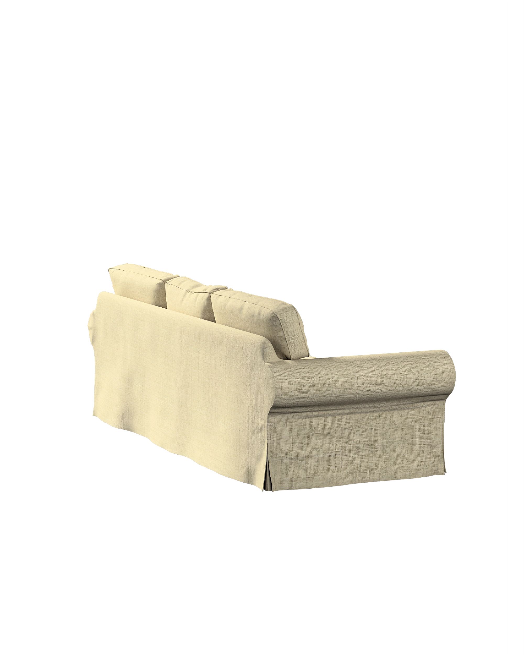 Ektorp 3-seater sofa bed cover (for model on sale in Ikea since 2013) colour beige fabric structured (hover)
