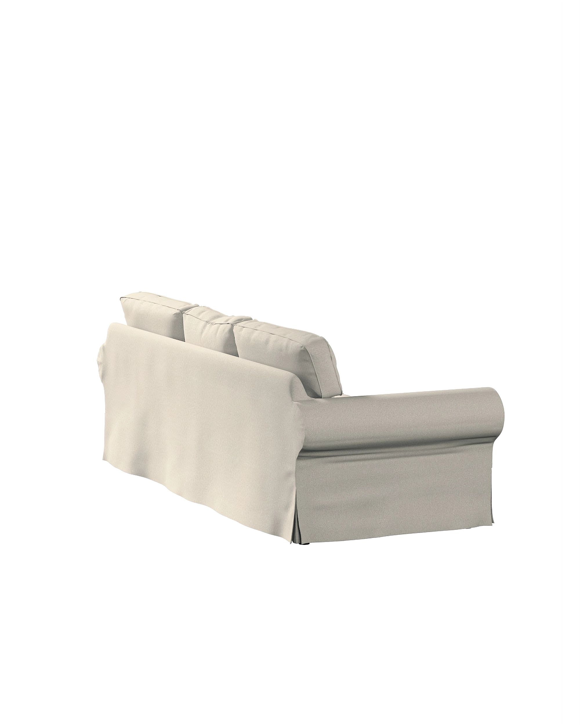Ektorp 3-seater sofa bed cover (for model on sale in Ikea since 2013) colour beige fabric structured (hover)