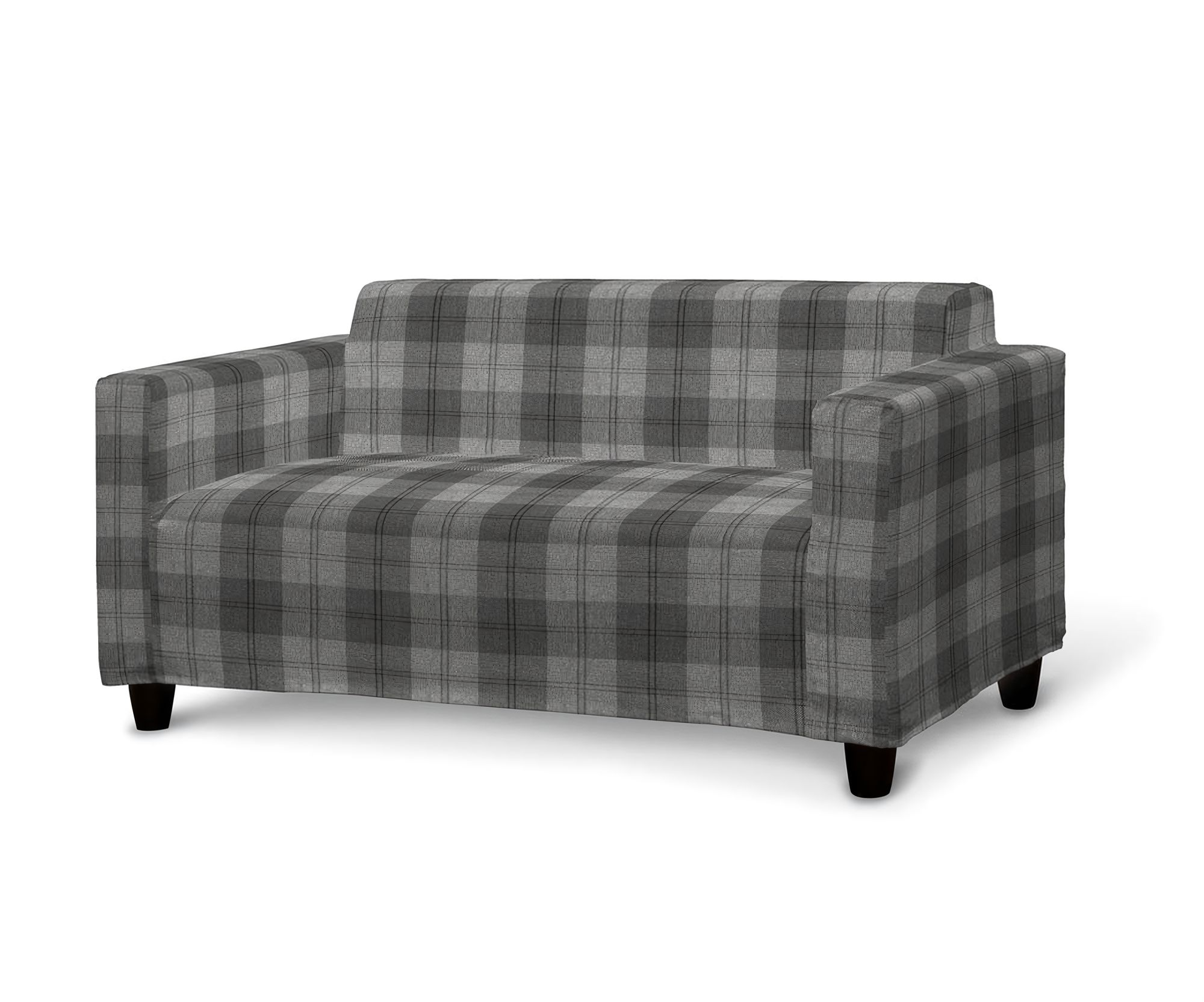 Ikea Klobo Sofa Cover colour grey fabric structured, patterned