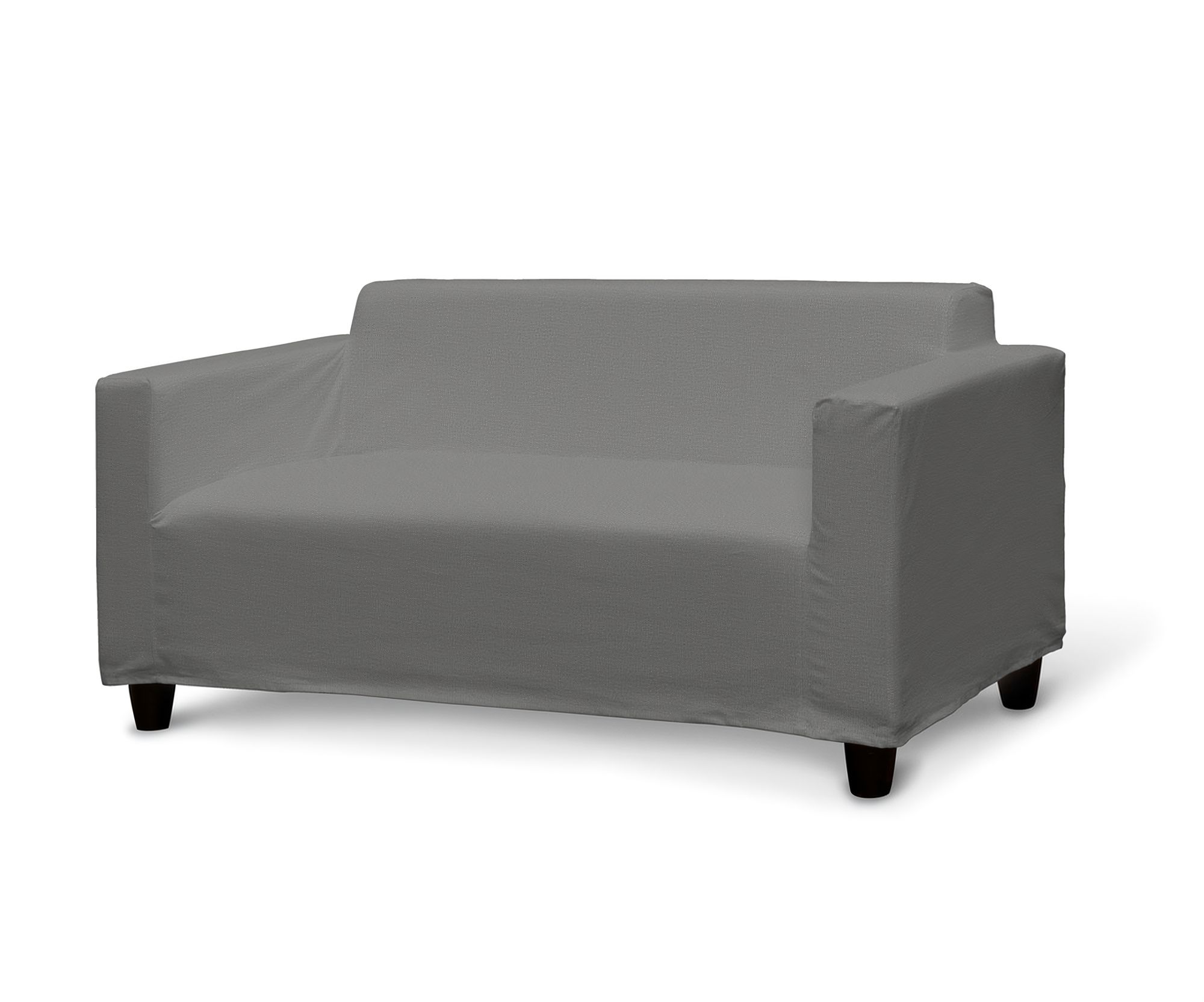 Ikea Klobo Sofa Cover colour grey fabric velvet