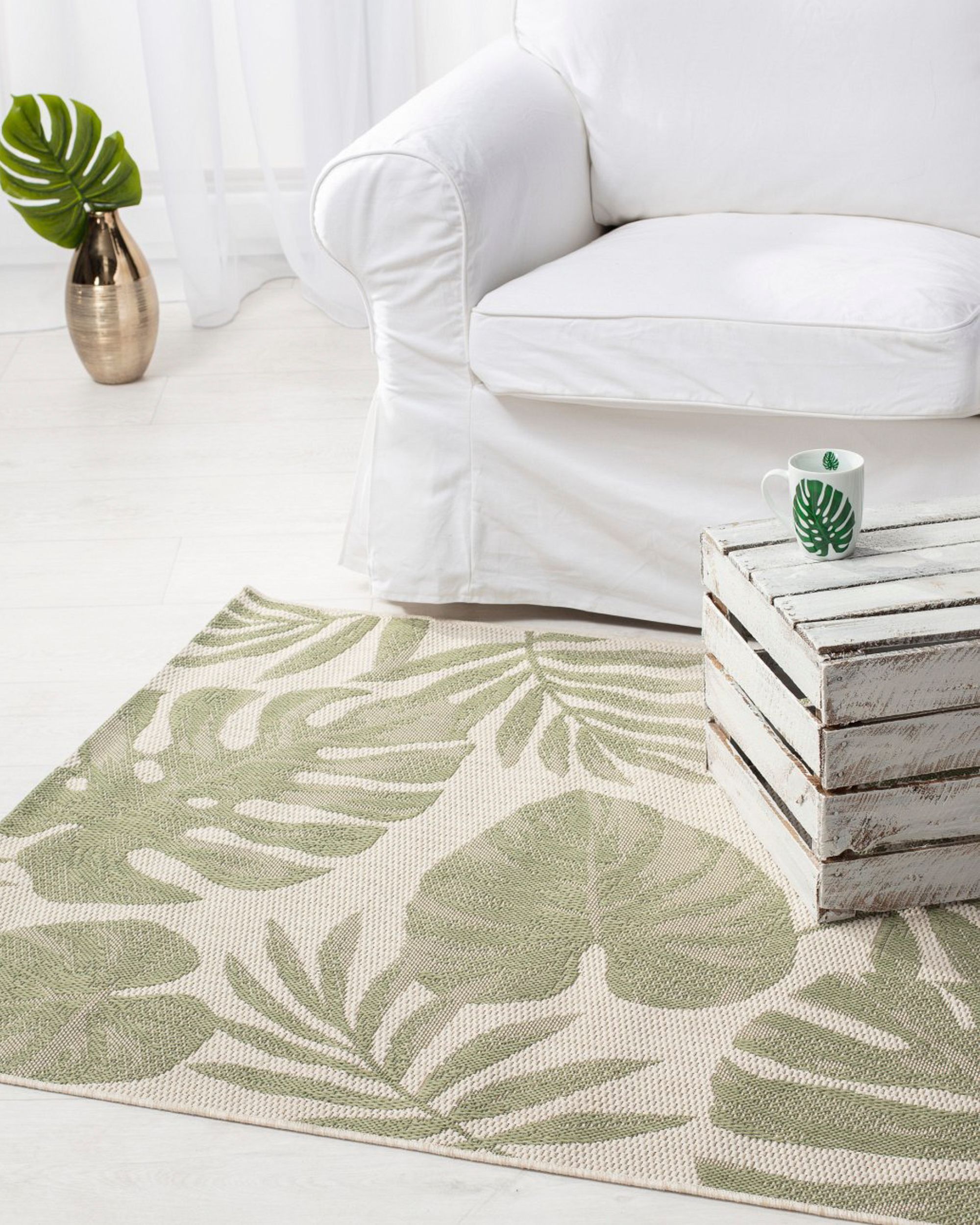 Cottage Urban Jungle Area Rug 120x170cm (hover)