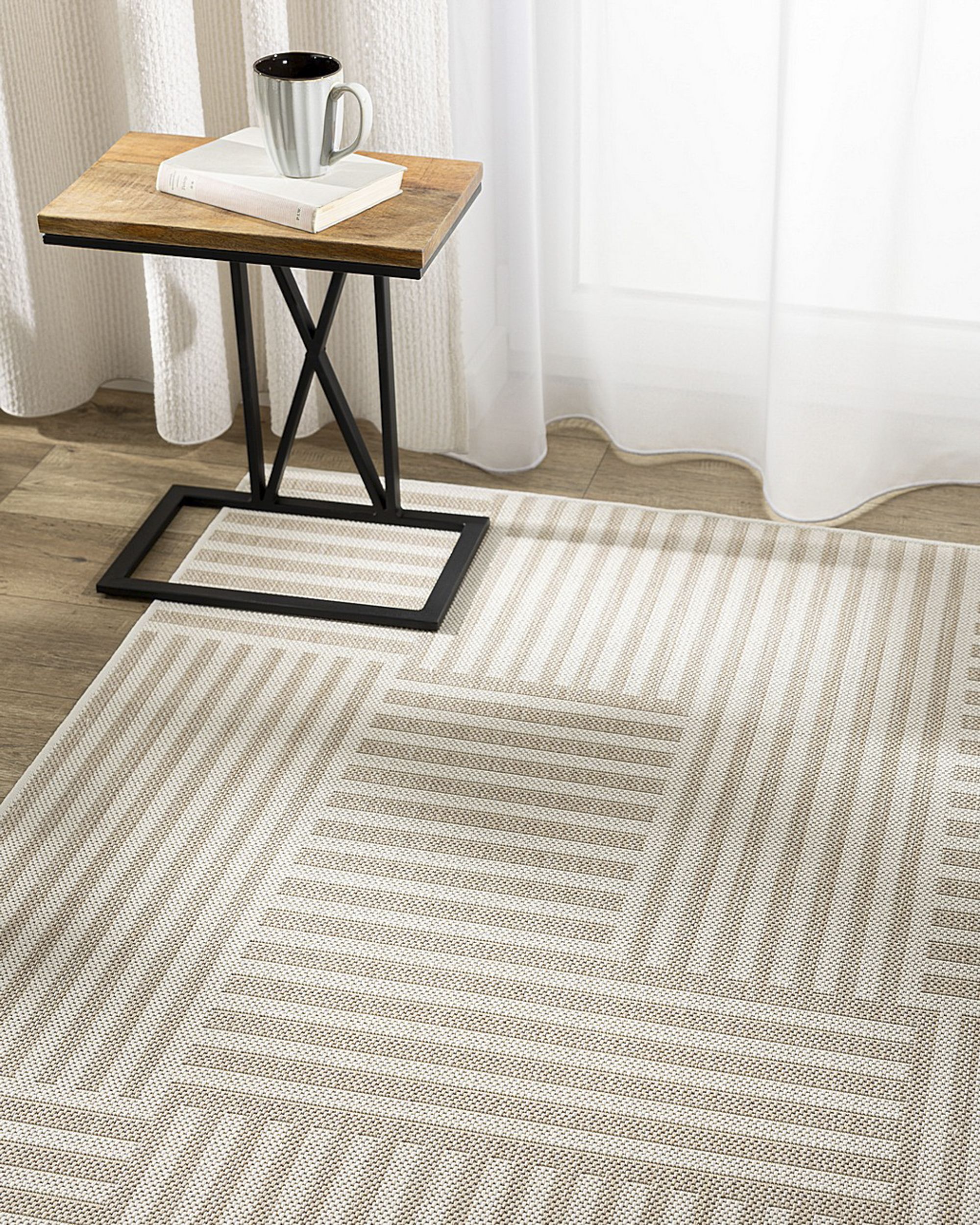 Rug Mellow Beige II 120x170 cm (hover)