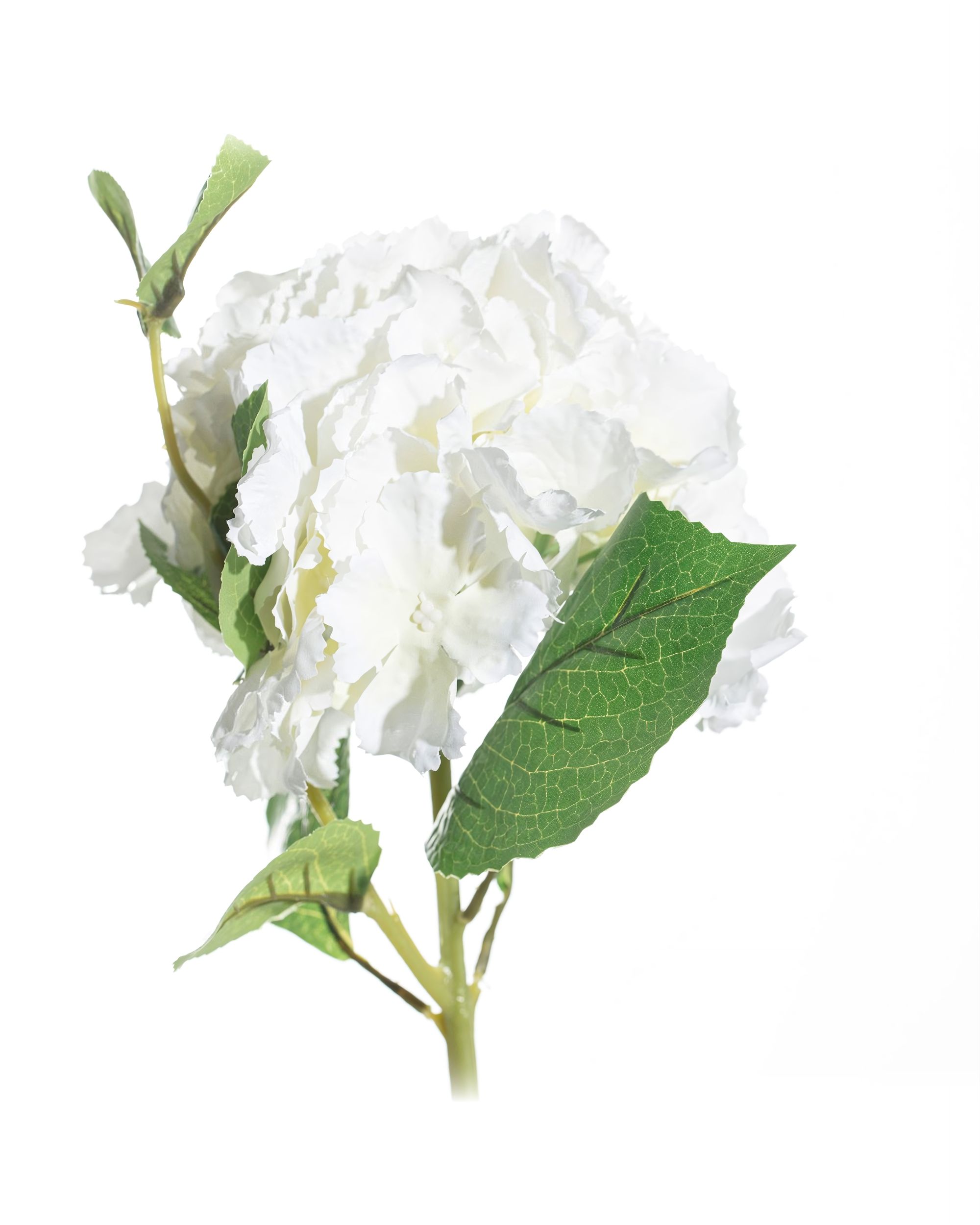 Artificial White Hydrangea H 65 cm