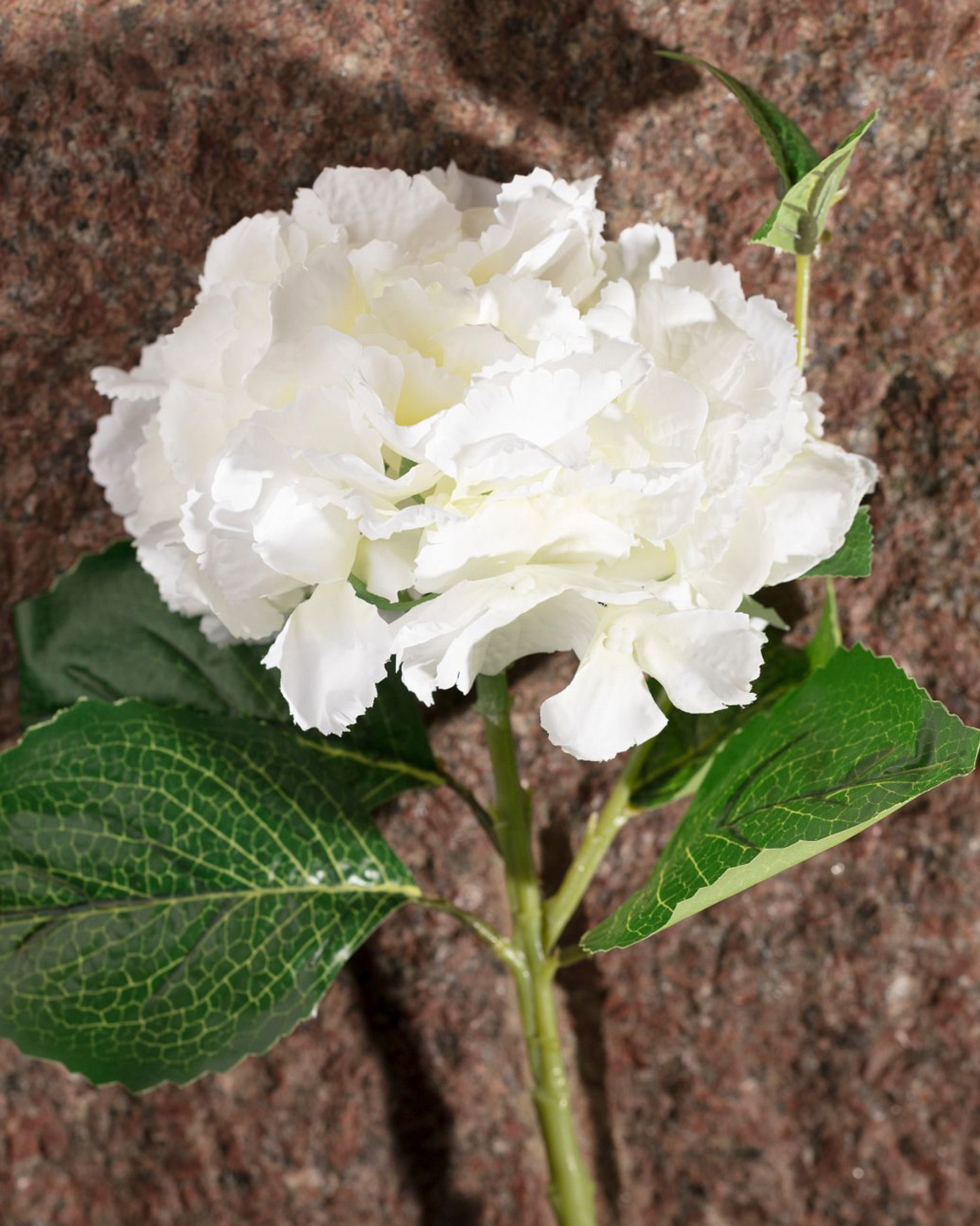 Artificial White Hydrangea H 65 cm (hover)