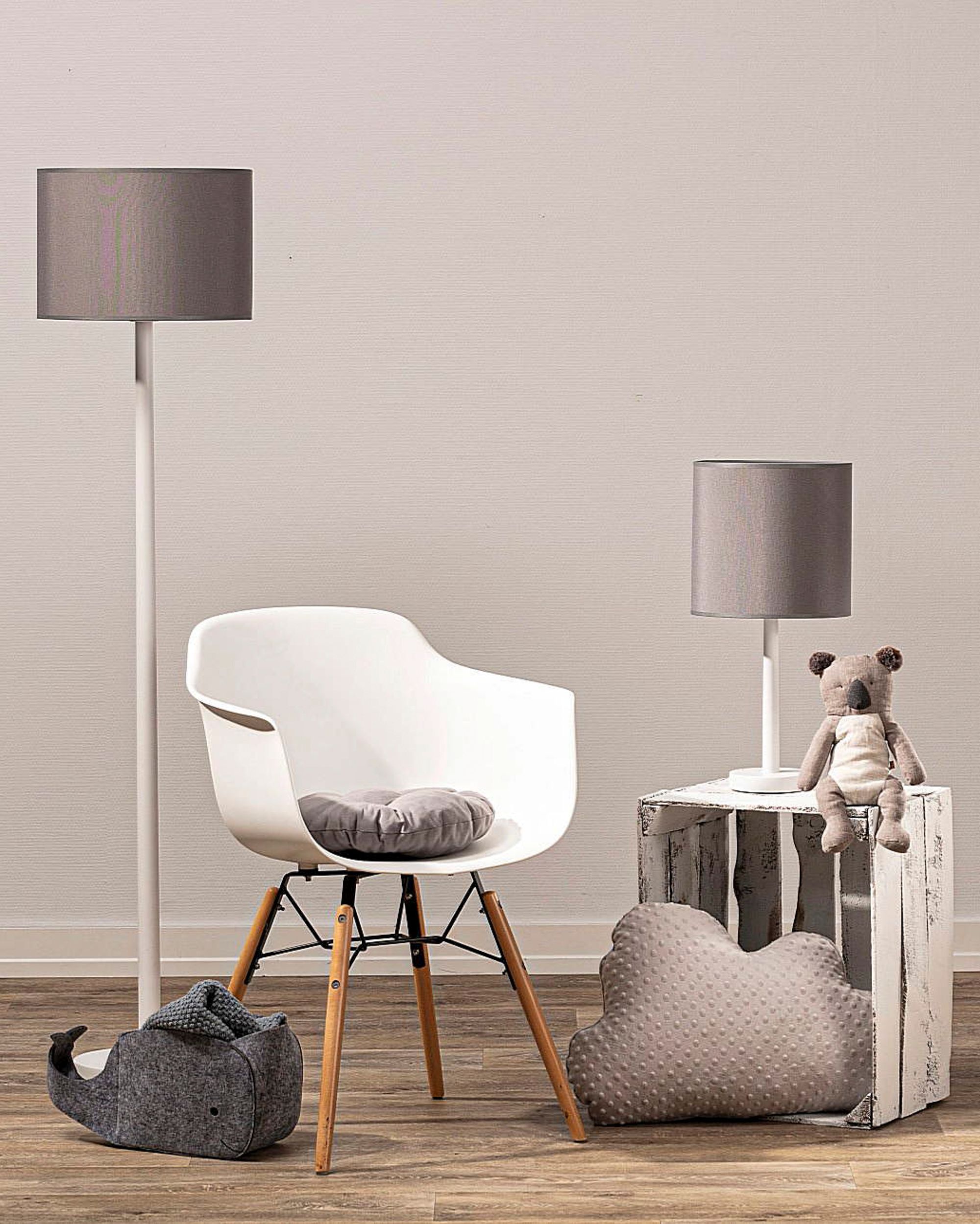 Table lamp Gray Happiness (hover)