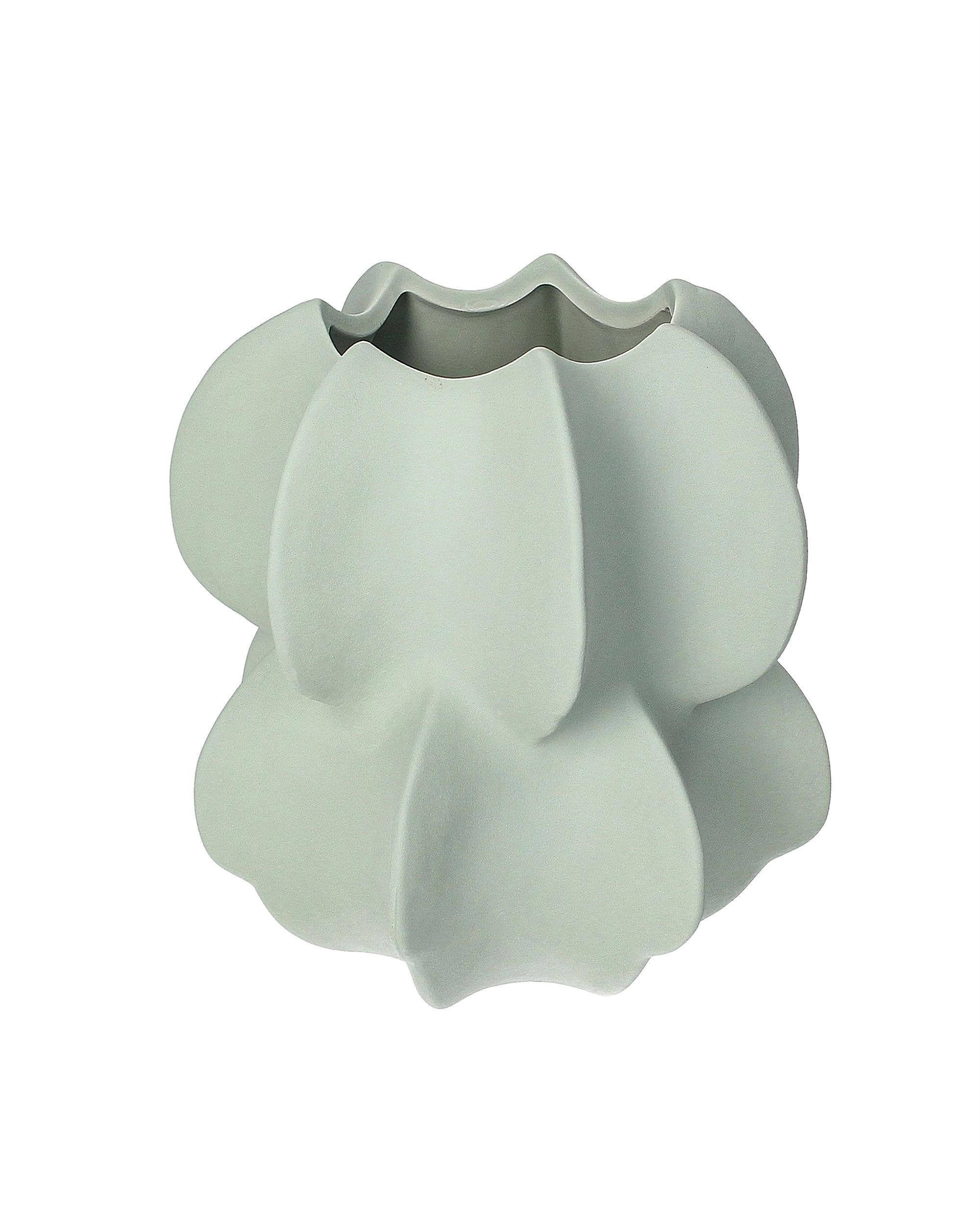 Vase Nuvia green 20x21 cm