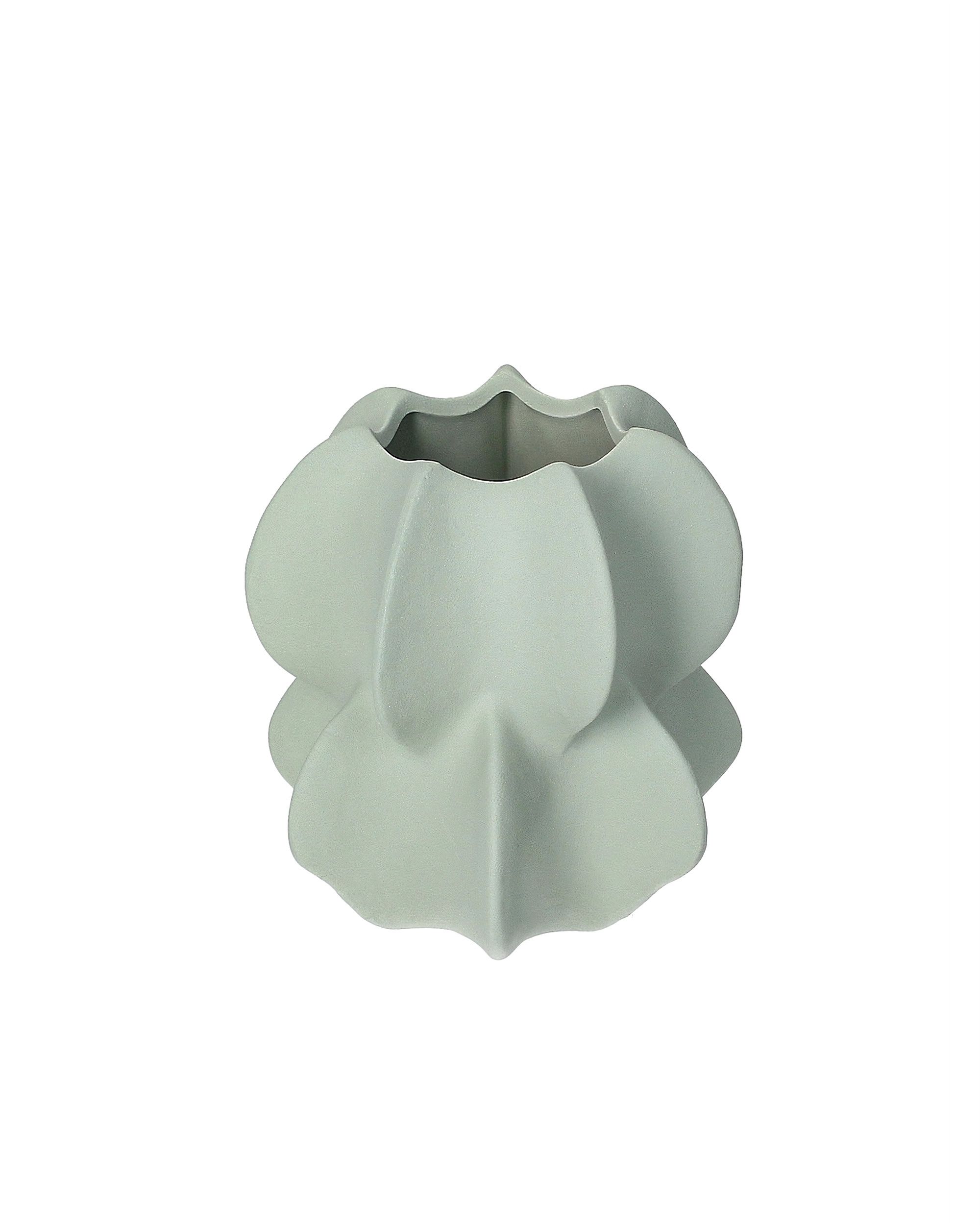 Vase Nuvia green 15x17 cm