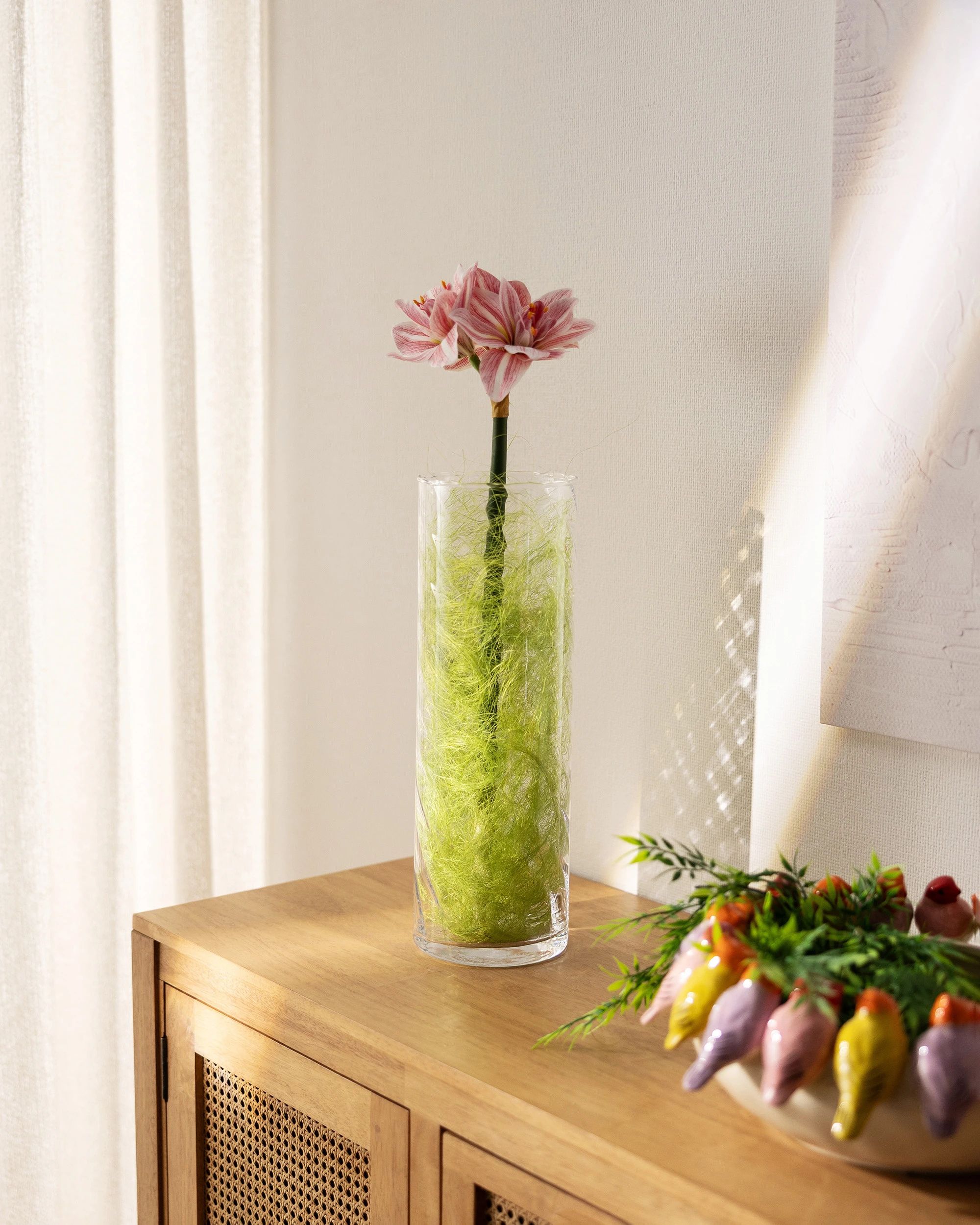 Vase Crytal Twist 15x15x45 cm (hover)