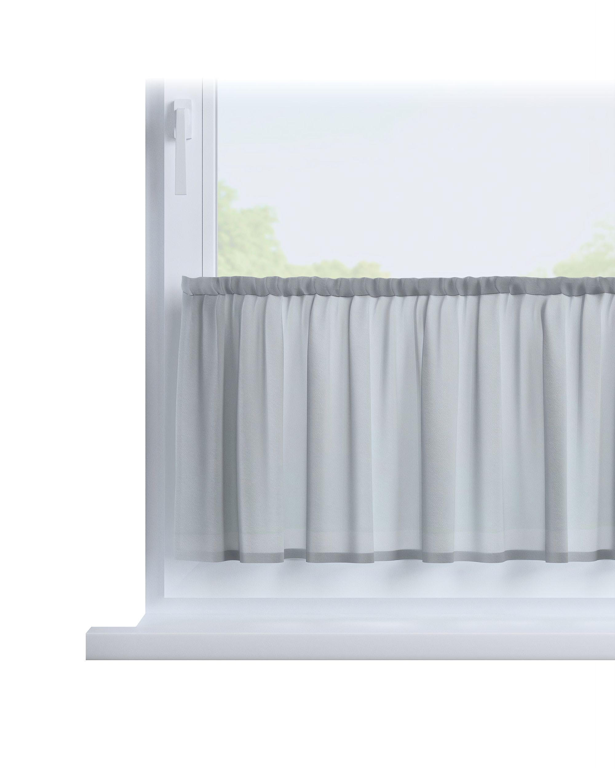 Slot valance colour grey