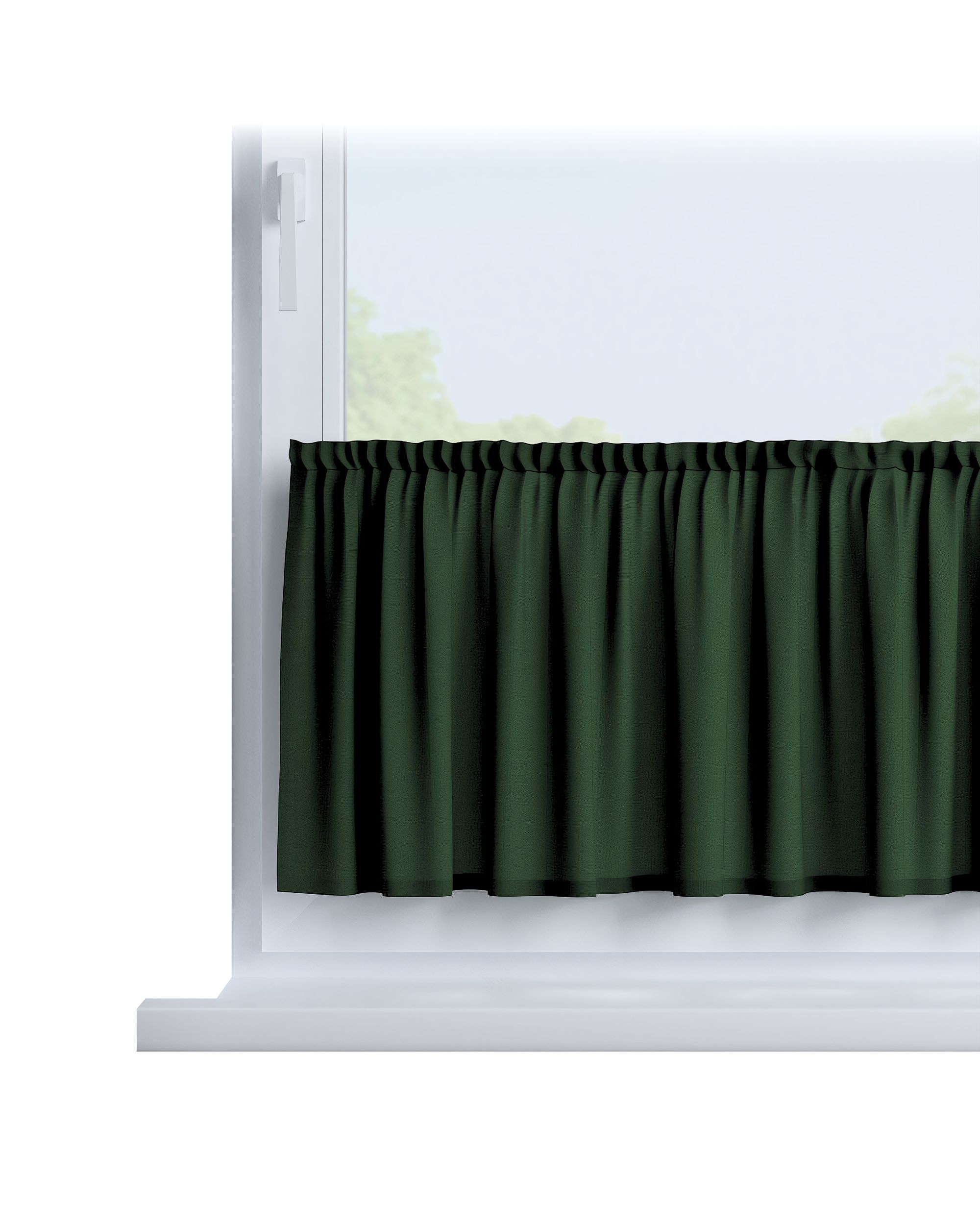 Slot valance colour green