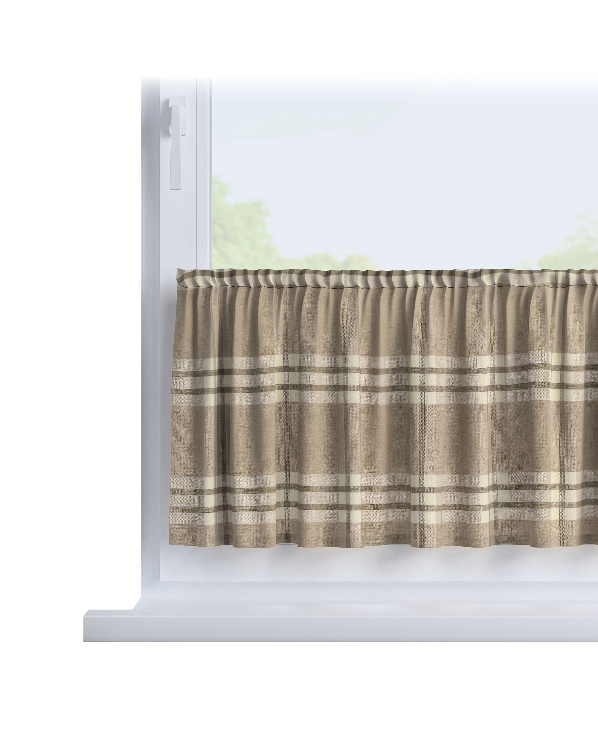 Slot valance colour beige