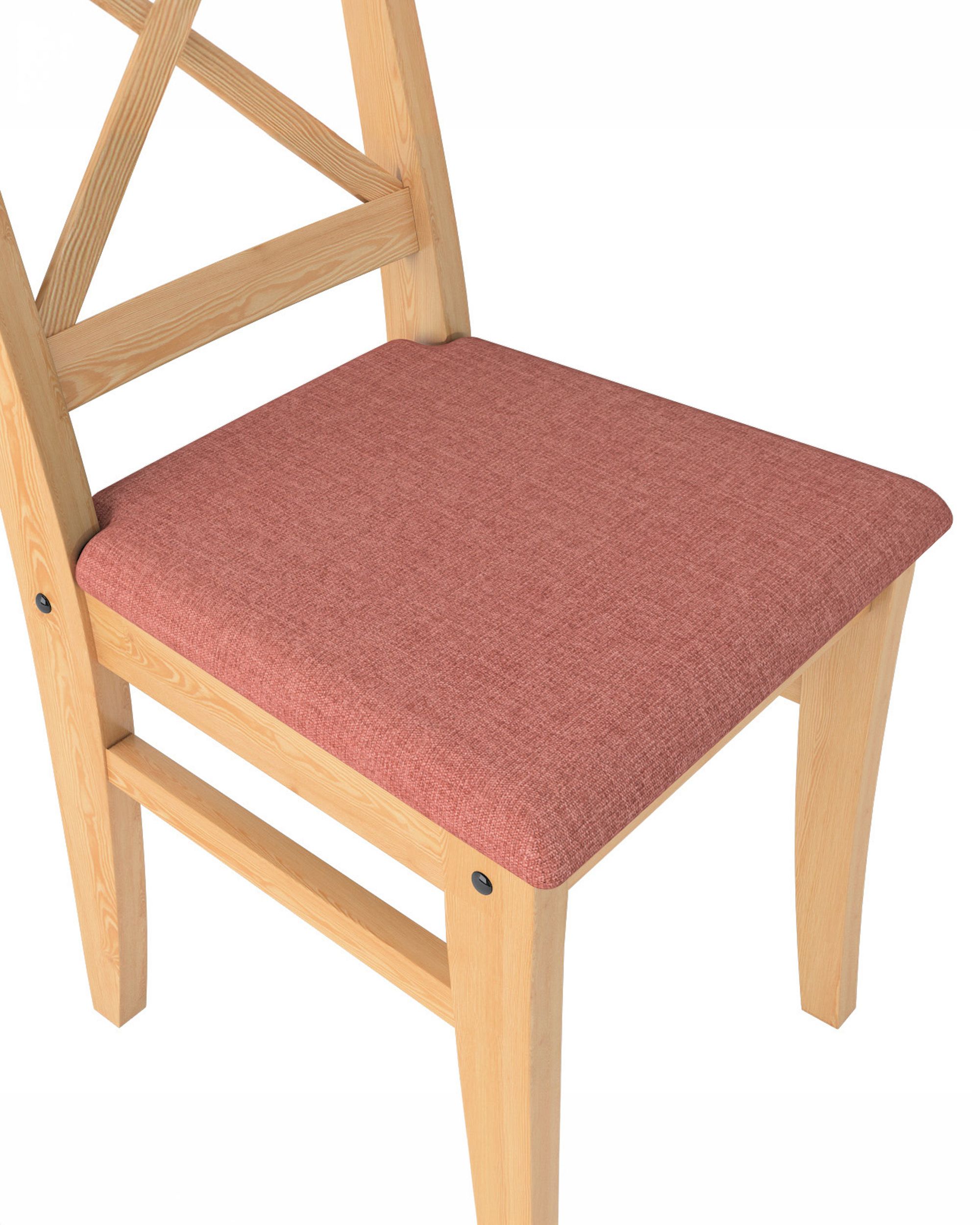 Cover for Ingolf chair with upholstered seat colour brown fabric structured (hover)