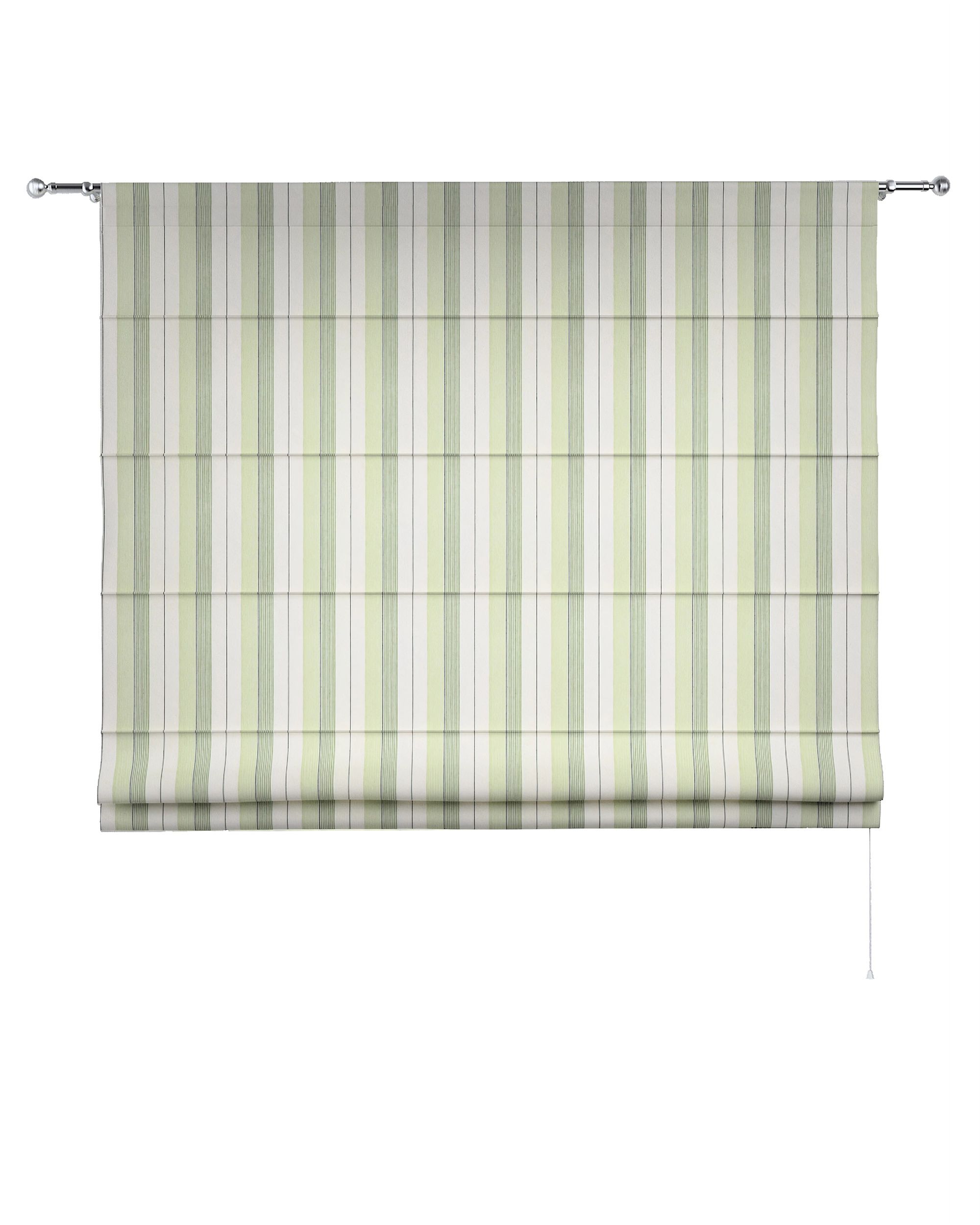 Torino slot Roman blind colour green fabric structured, patterned (hover)