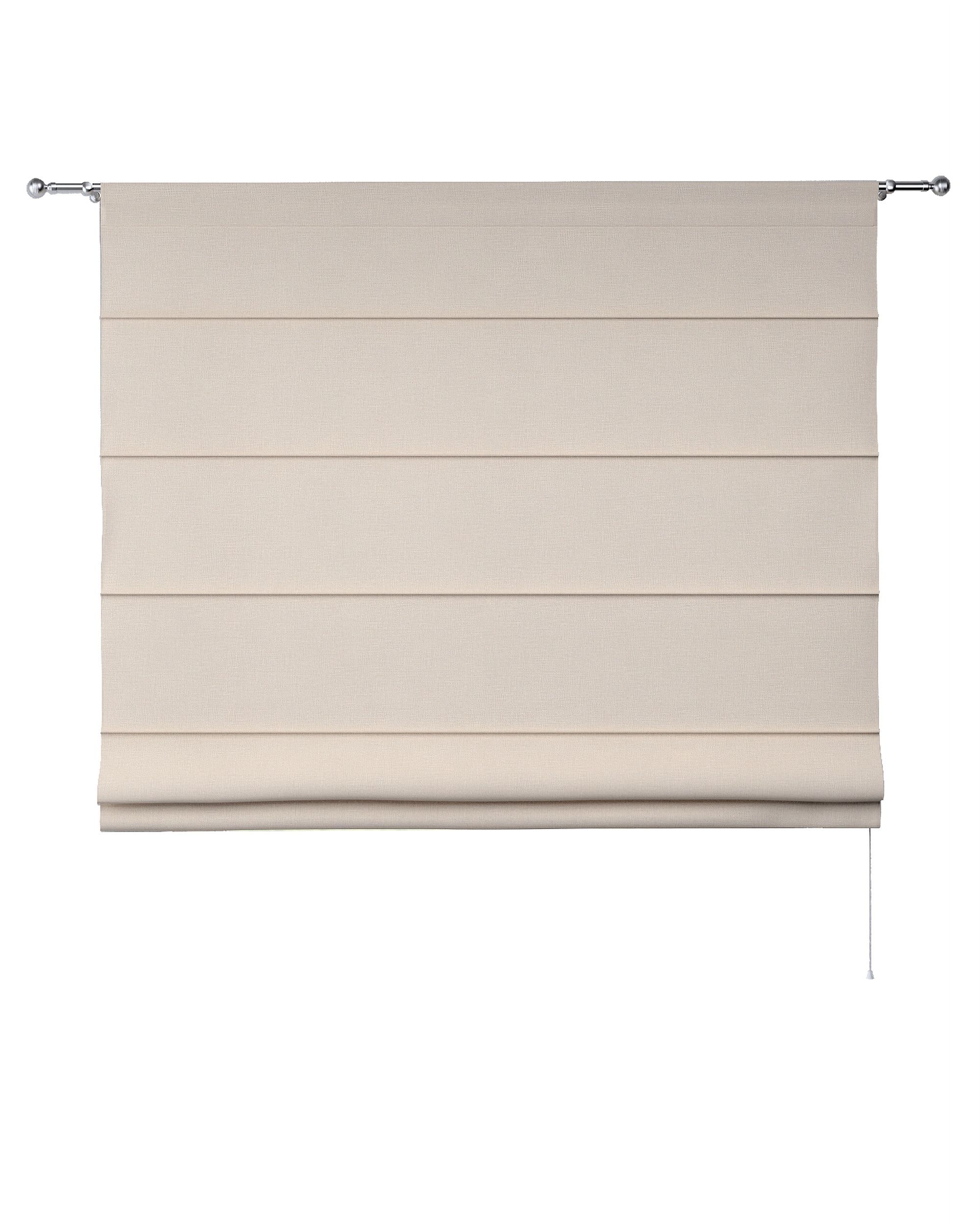 Torino slot Roman blind colour beige fabric structured (hover)