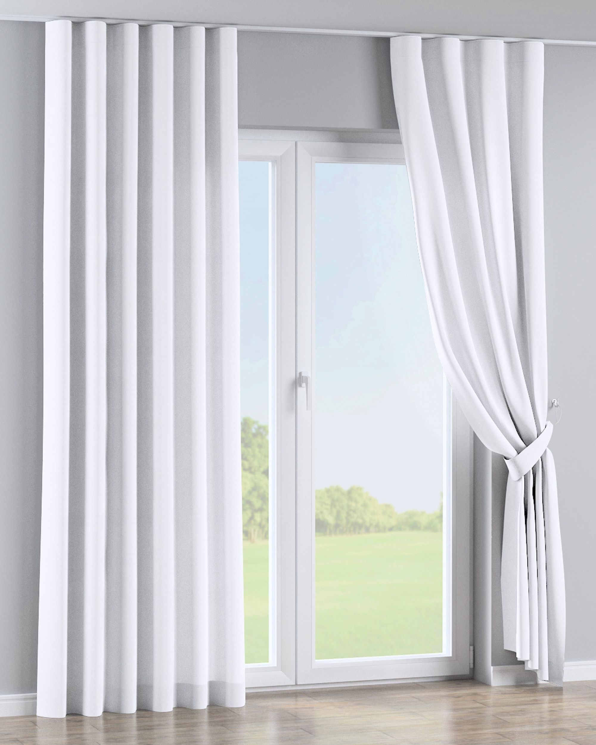 Wave Curtain colour white (hover)