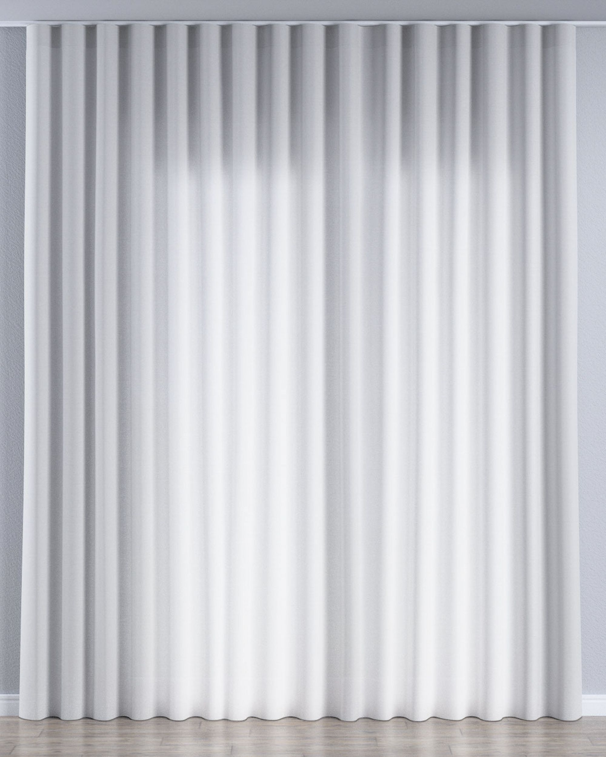Wave net curtain colour cream fabric semi-sheer, structured