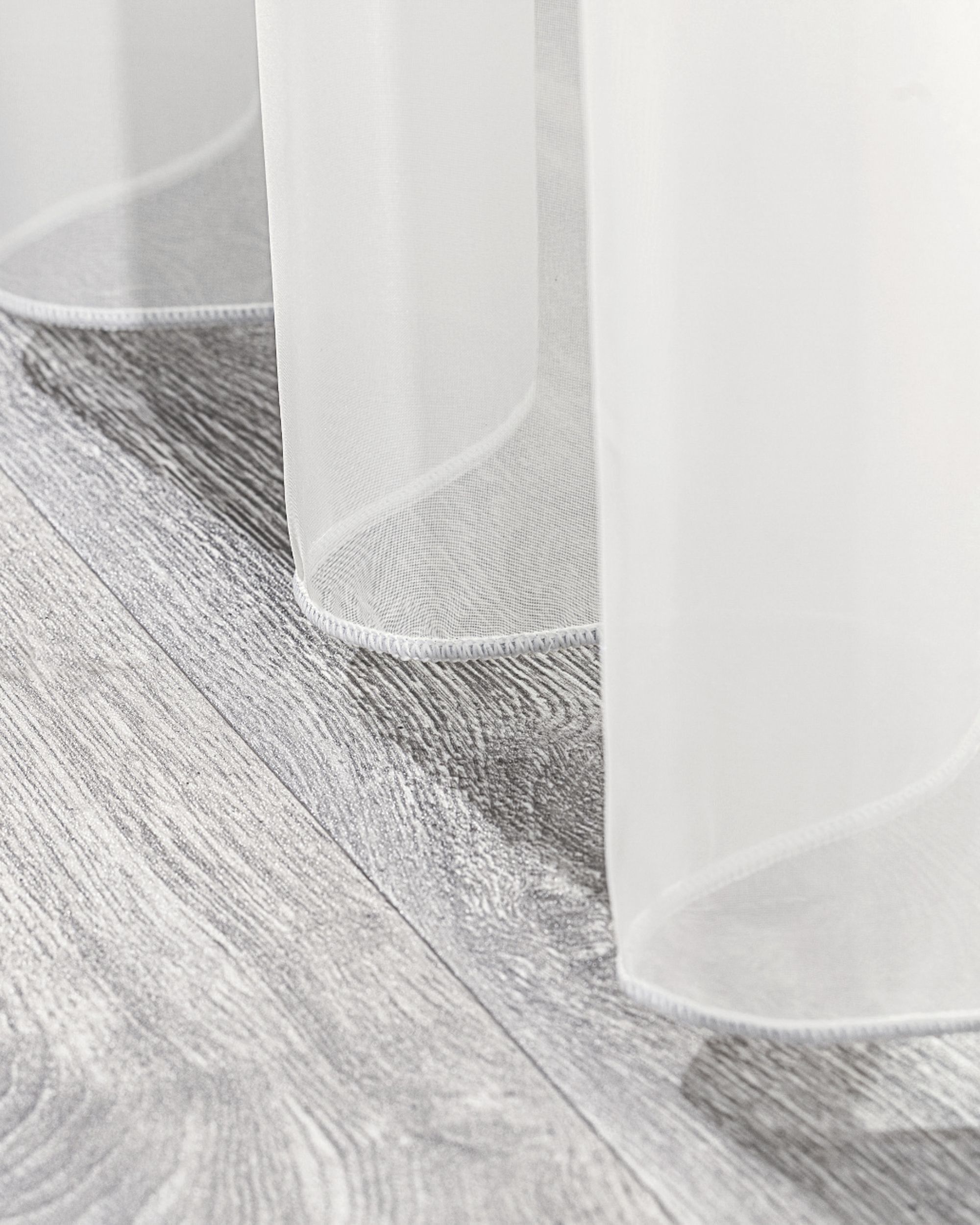 Wave net curtain colour cream fabric semi-sheer, gloss (hover)