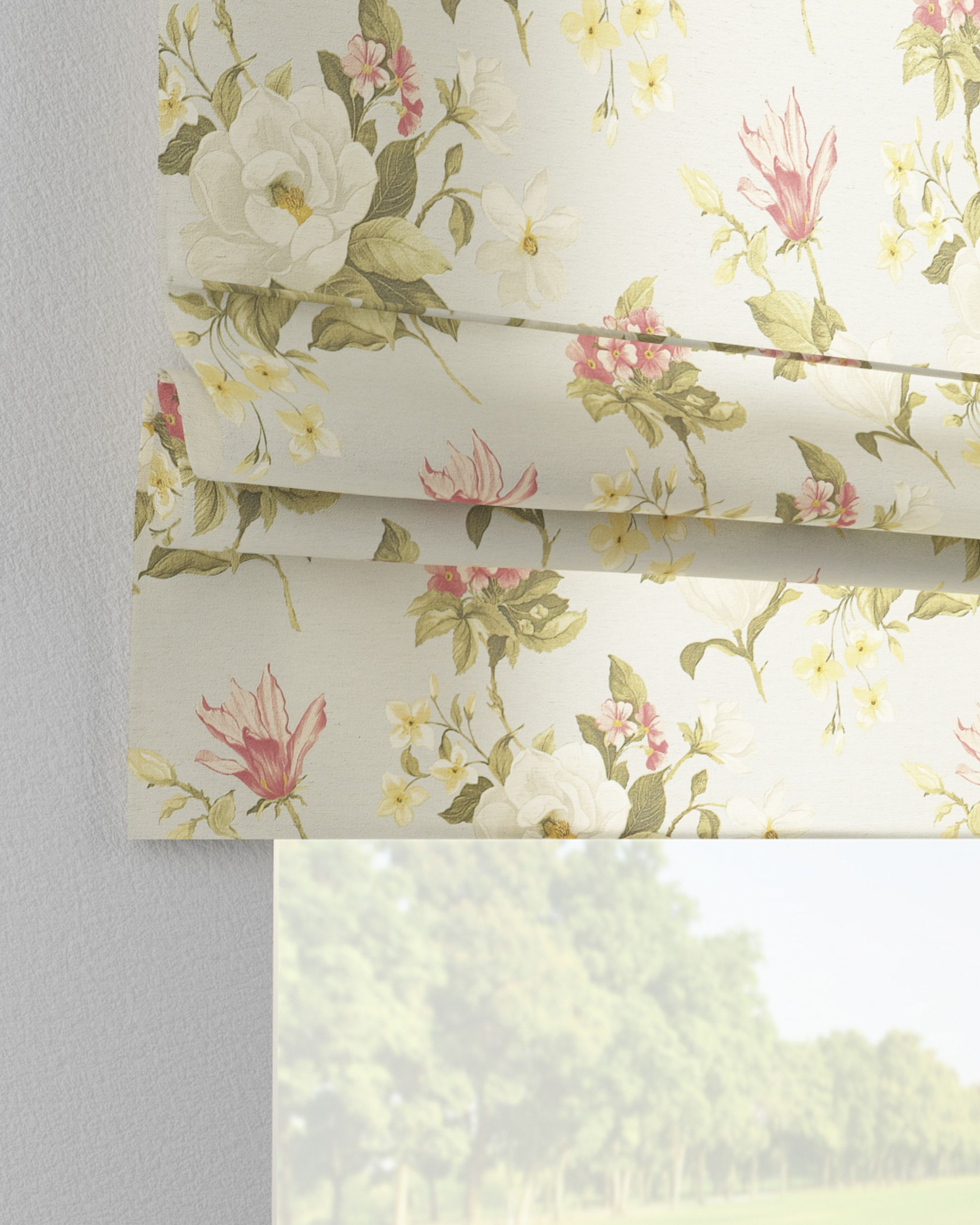 Padva Roman blind colour multicolour fabric patterned (hover)