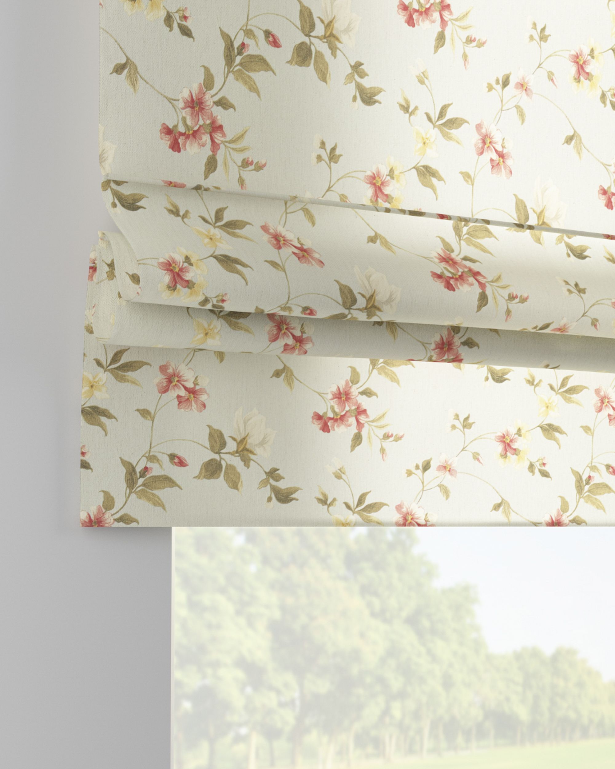 Padva Roman blind colour multicolour fabric patterned (hover)