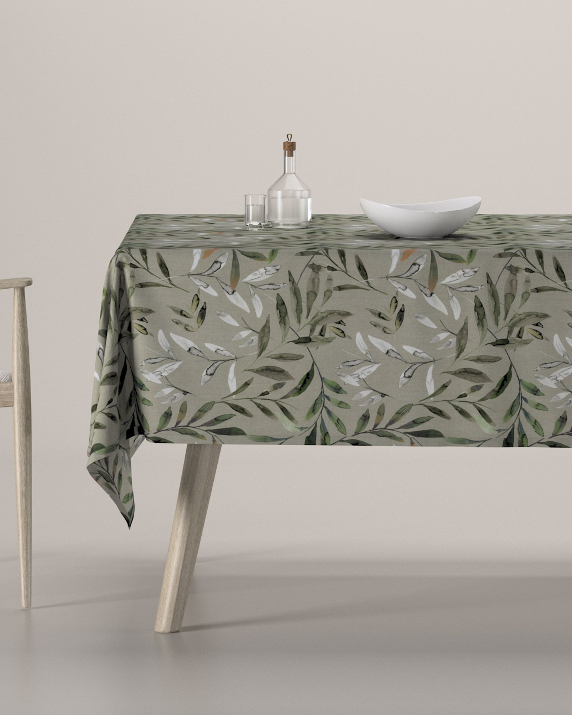 Rectangular tablecloth colour multicolour fabric patterned