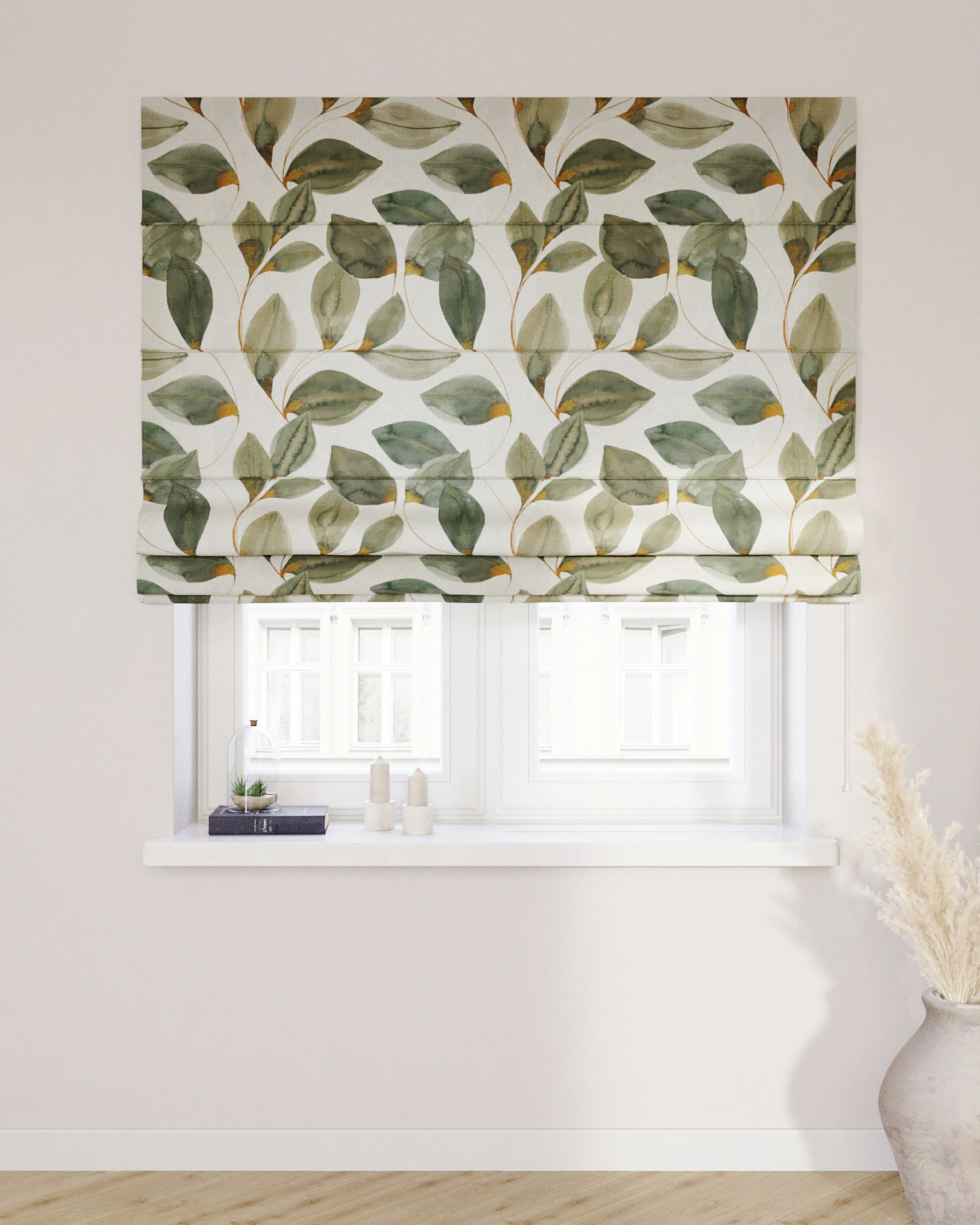 Capri Roman blind colour multicolour fabric patterned (hover)