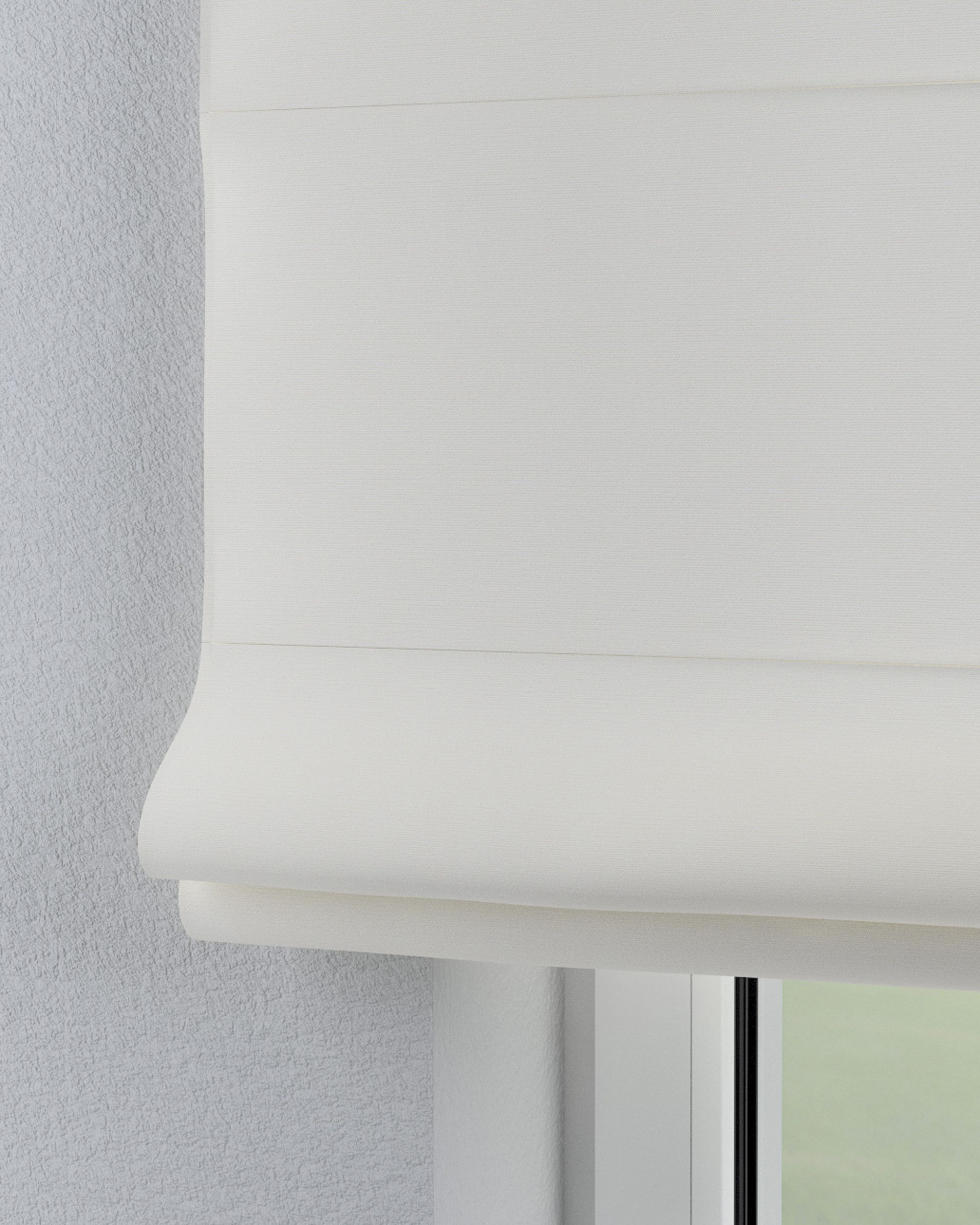 Capri Roman blind colour white (hover)