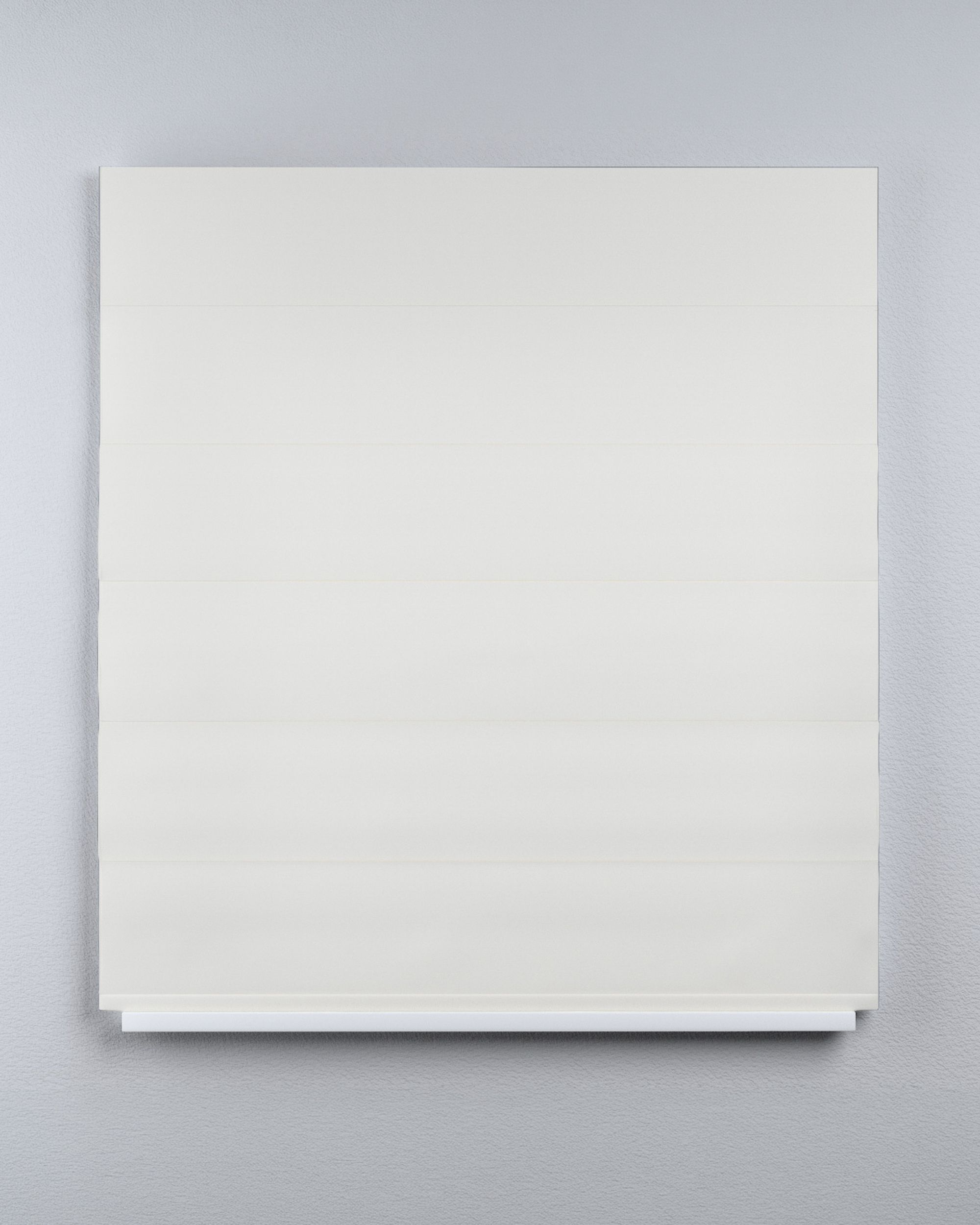 Double layered Roman blind DUO colour white (hover)