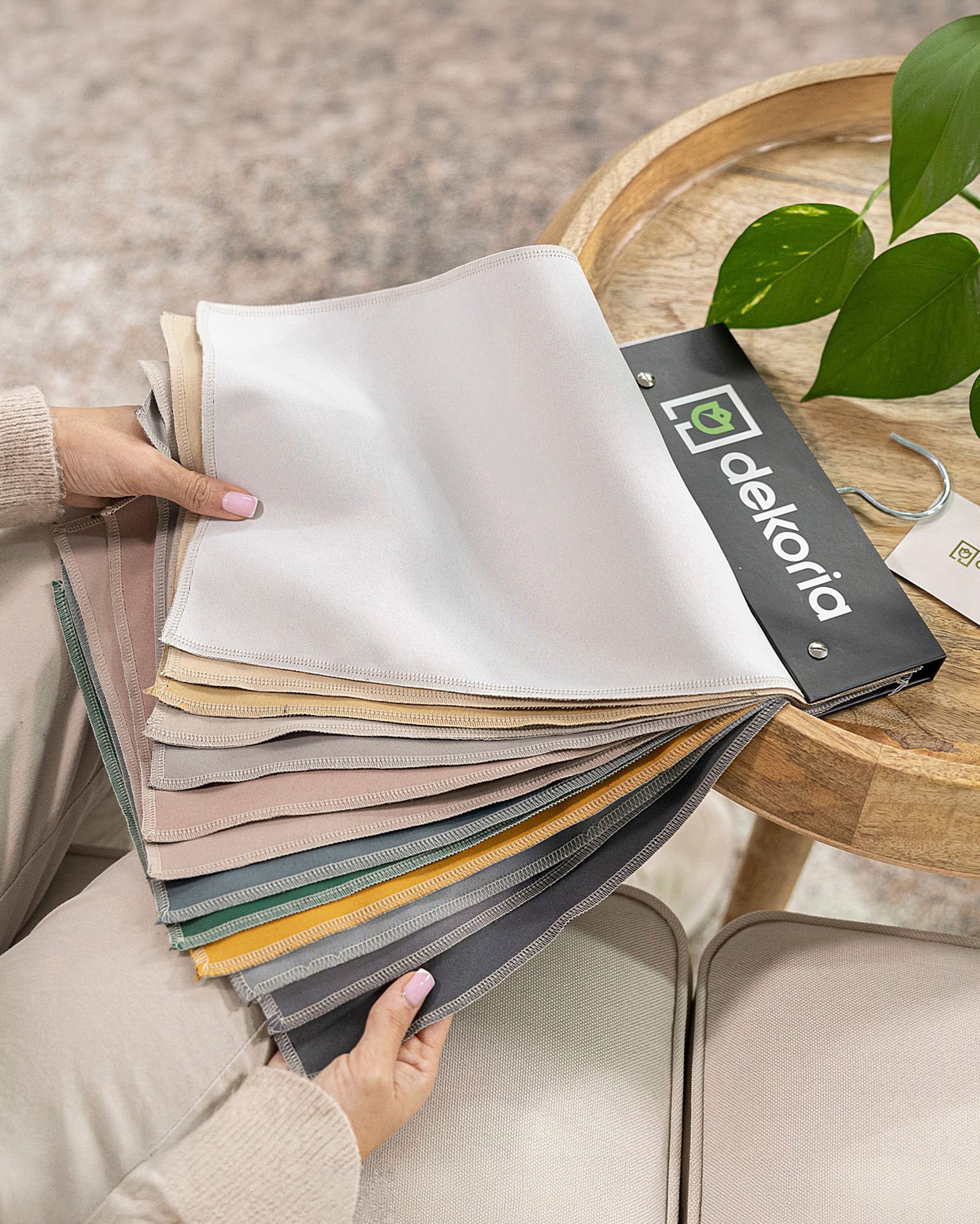 Fabric Pattern Book Semi-Blackout Dimout Plain (hover)