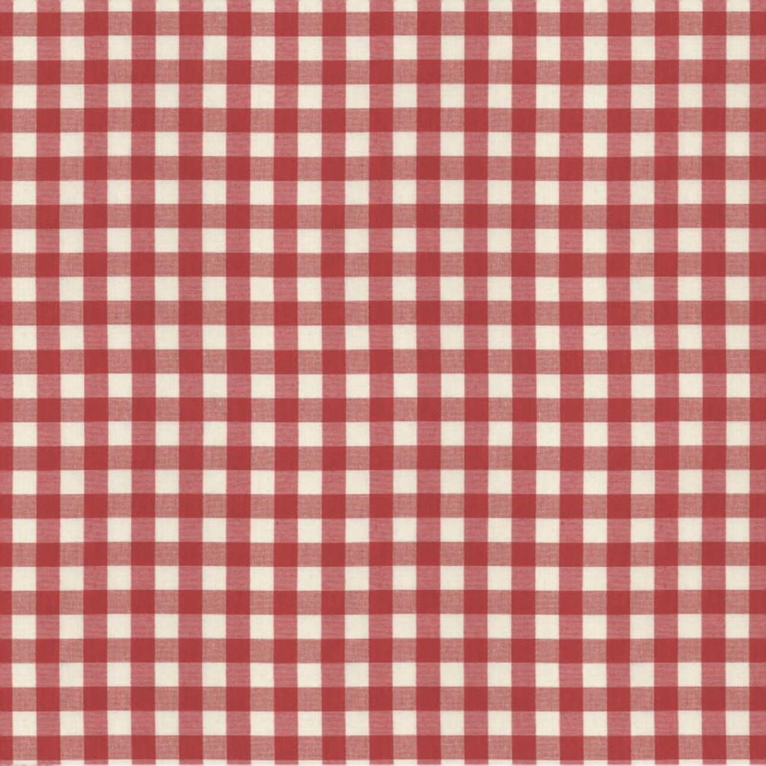 Quadro 136-16 red and white check (1.5x1.5cm)