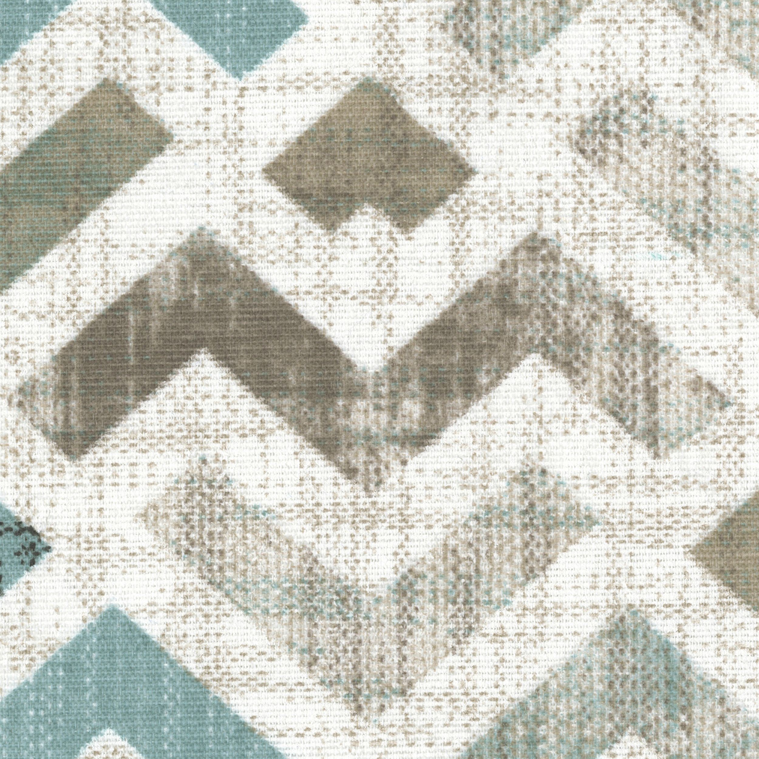 Modern 141-93 geometric pattern in pastel blue and beige shades on a light background