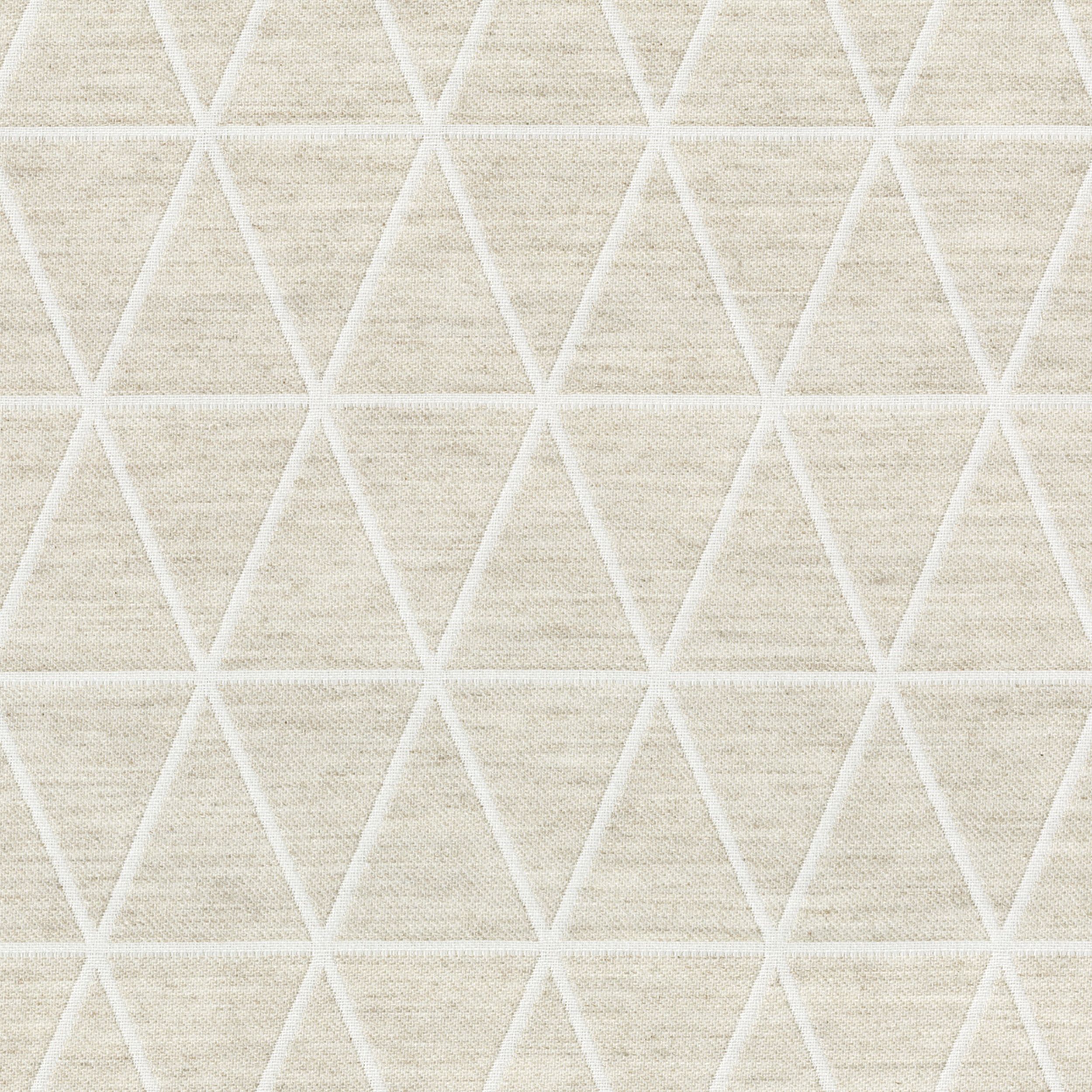 Sunny 143-49 triangles on a beige linen background