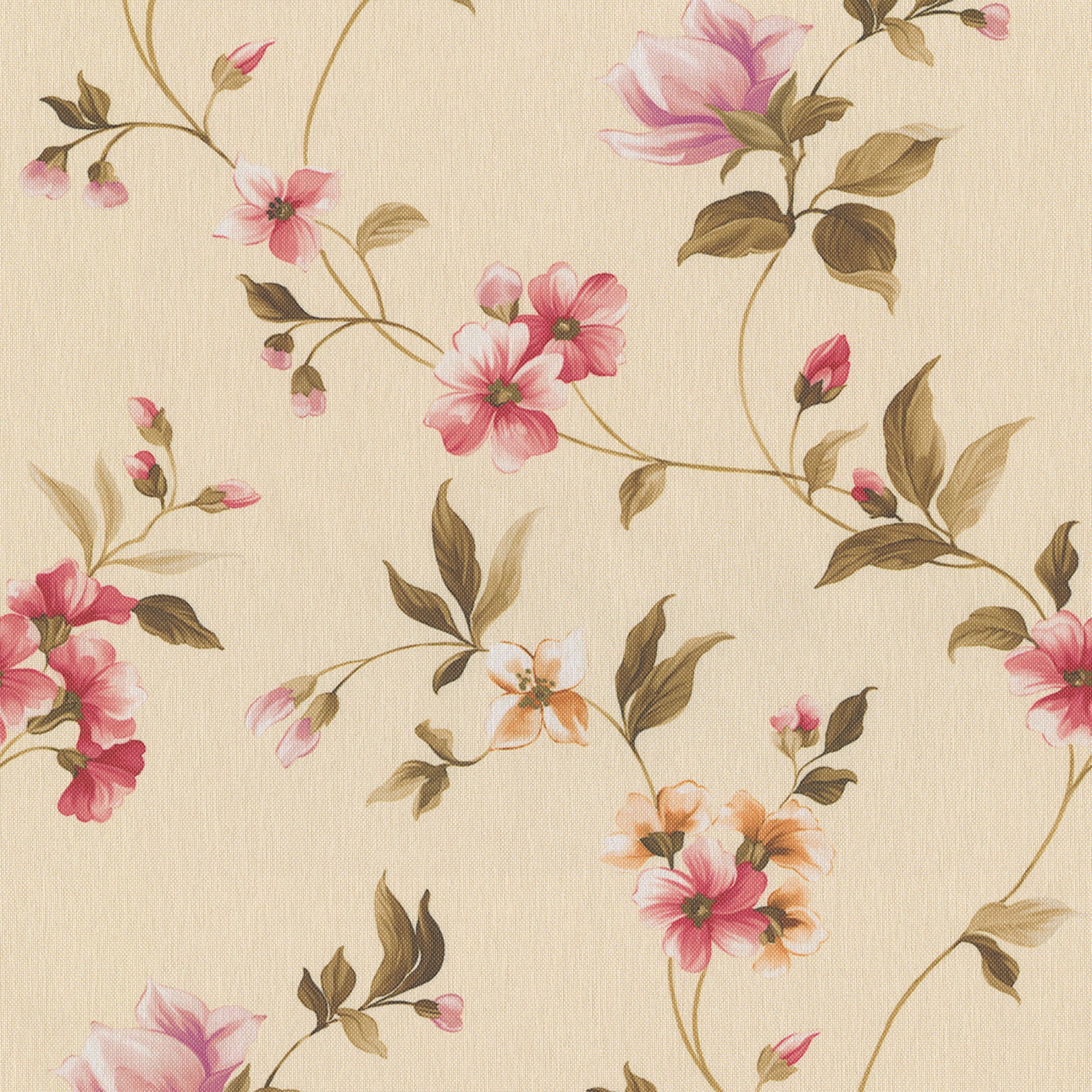 Londres 143-88 small flowers on a cream background