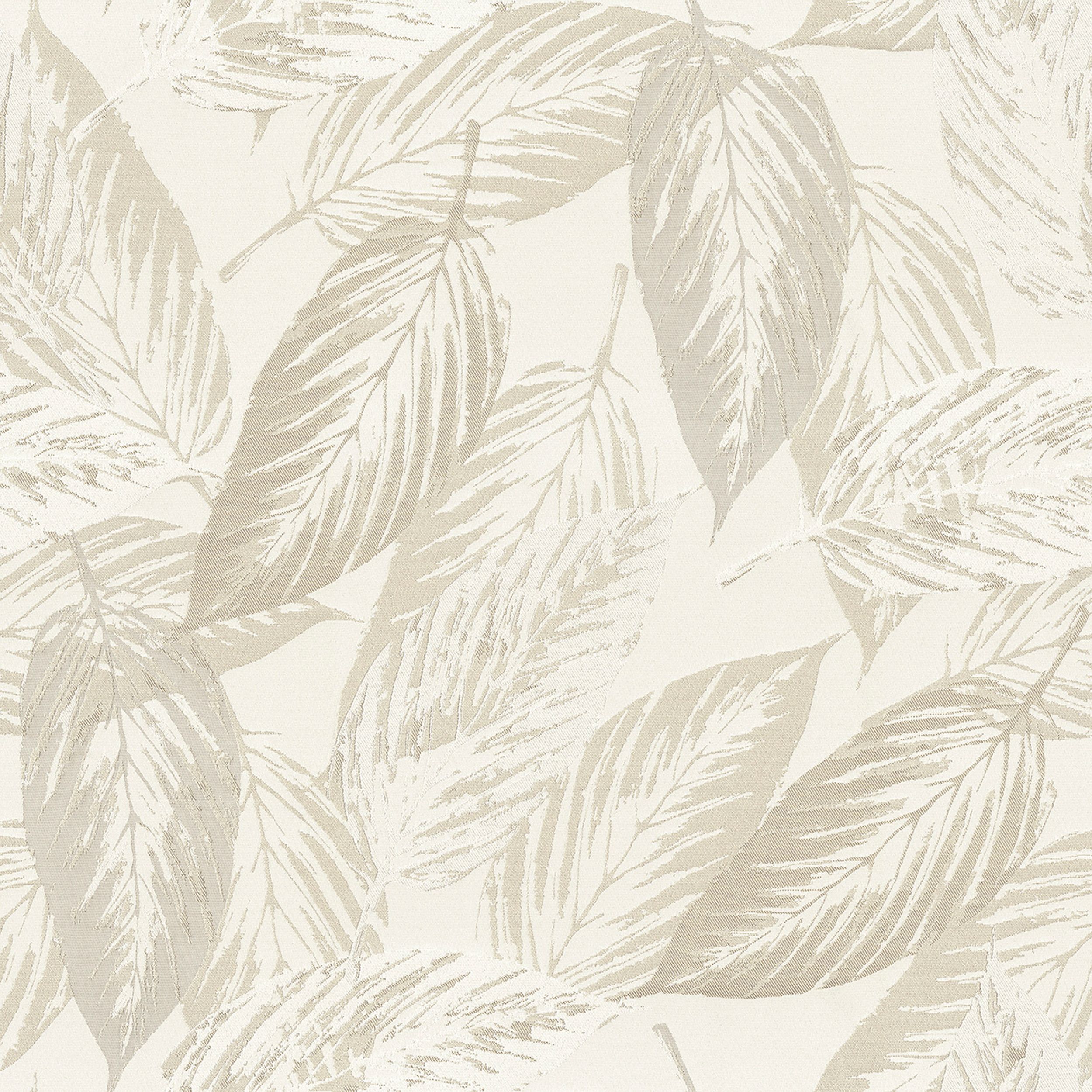 Secret Garden 144-85 grey-beige leaves