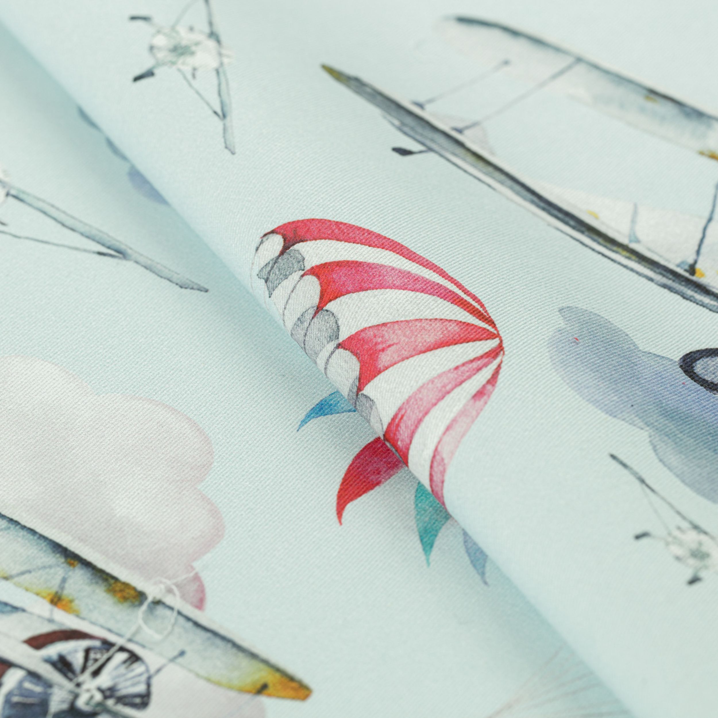 Magic Collection 500-10 airplanes and balloons on a light blue background