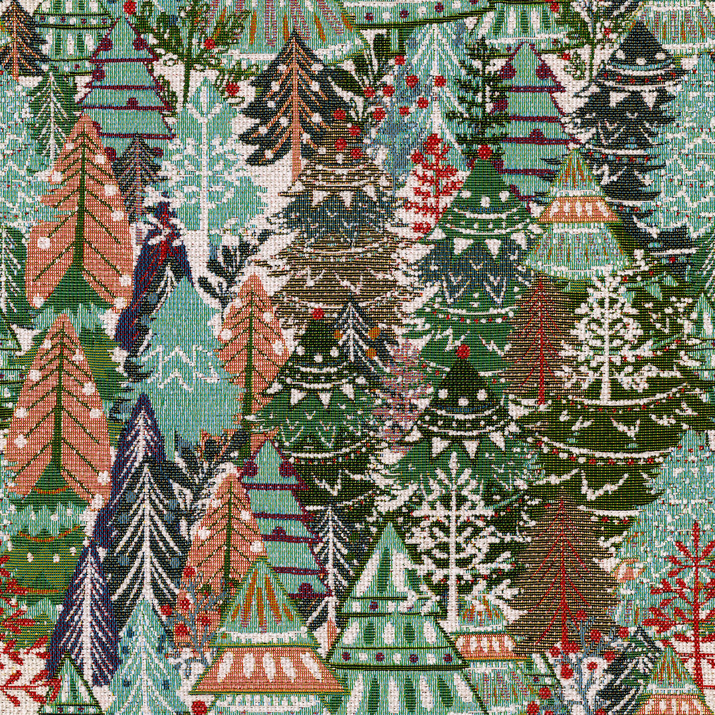 Christmas 629-52 colourful christmas trees
